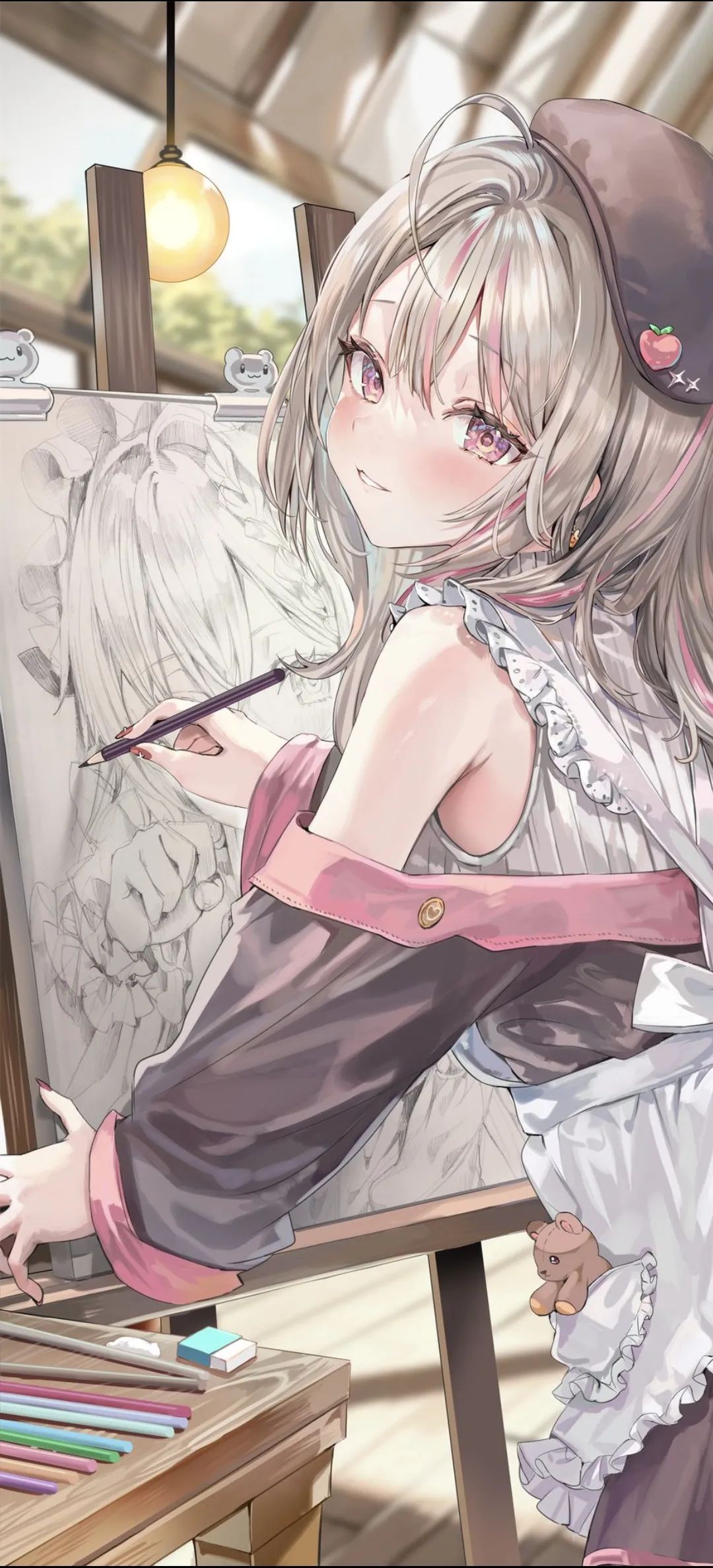 动漫壁纸 | 沉默像块潮湿的海绵，吸走了所有想说的话