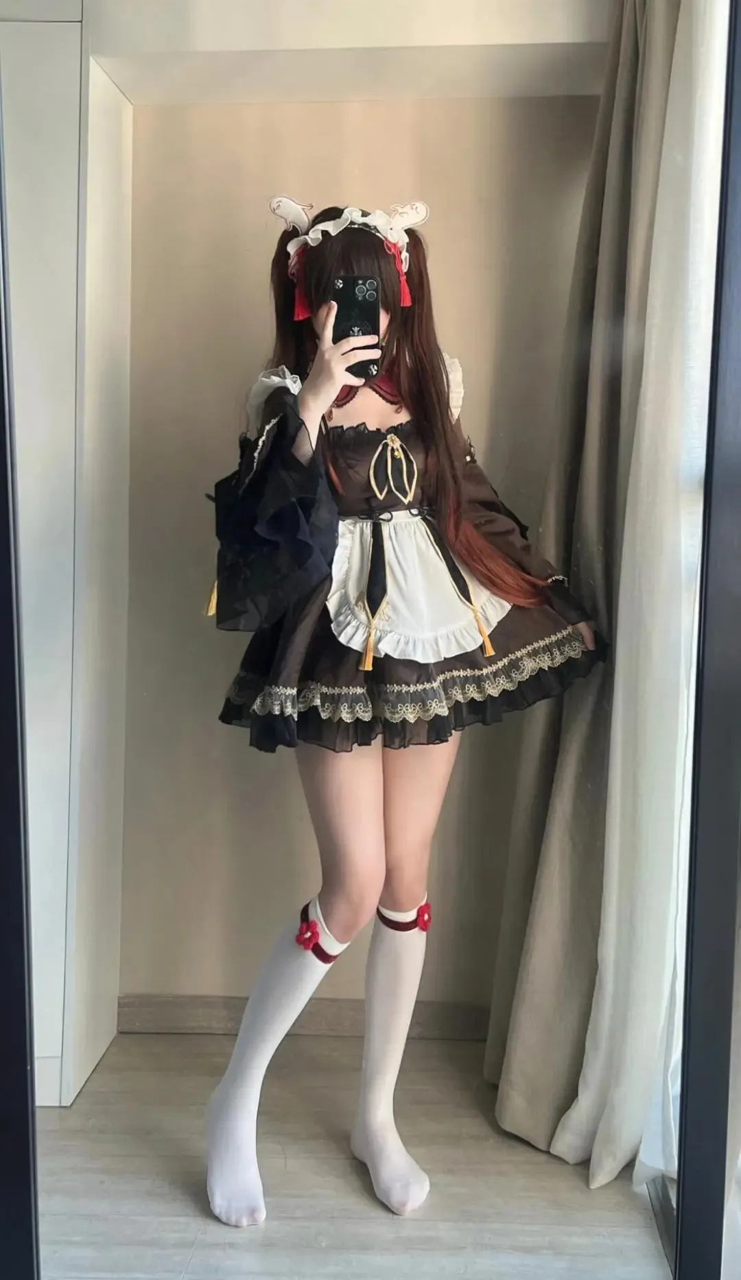 芙芙小女友，胡桃巧克力裙裙，心海甘雨双倍快乐！