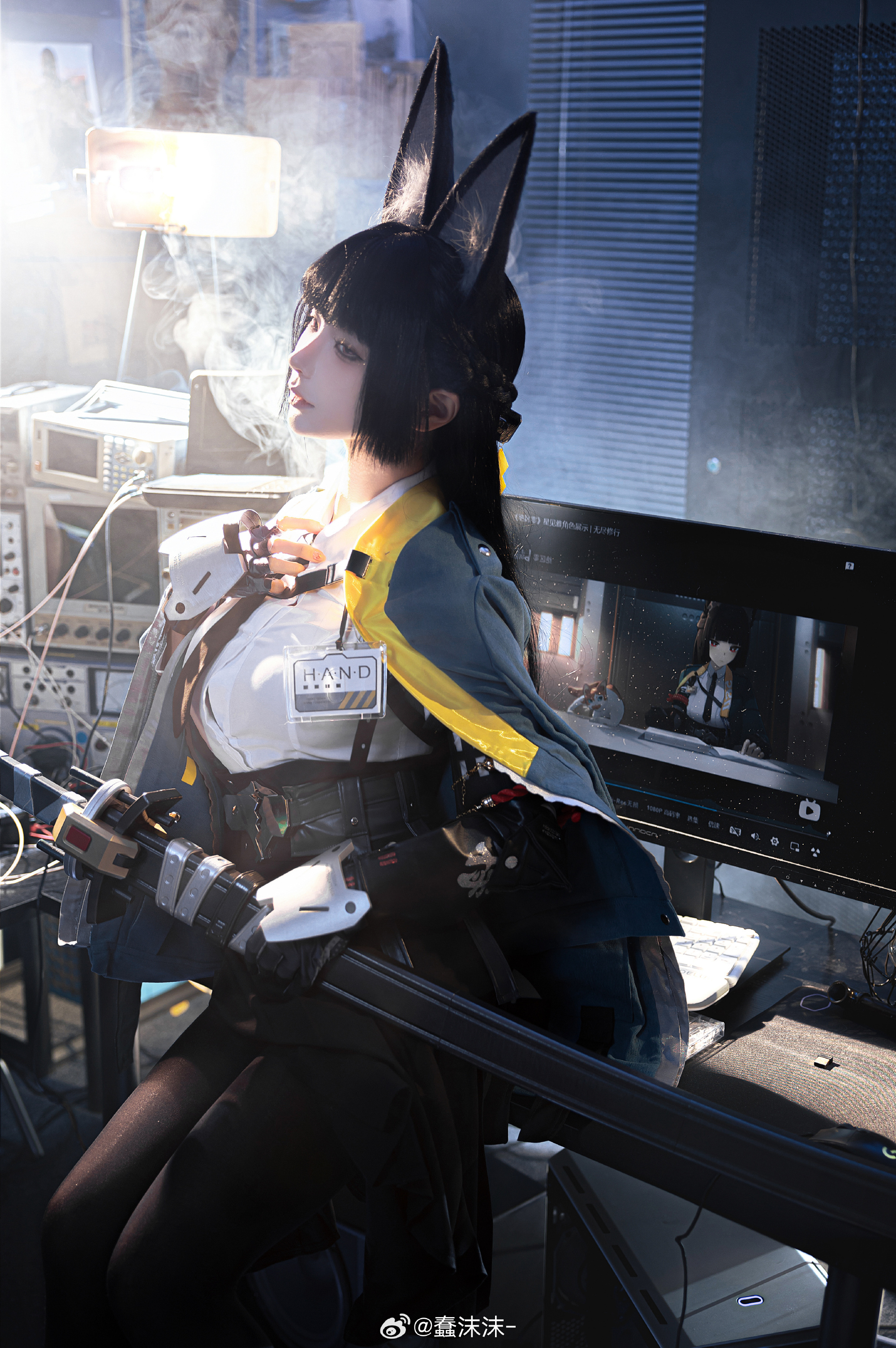 COSPLAY | 蠢沫沫与星见雅竟集体 “穿越” 绝区零