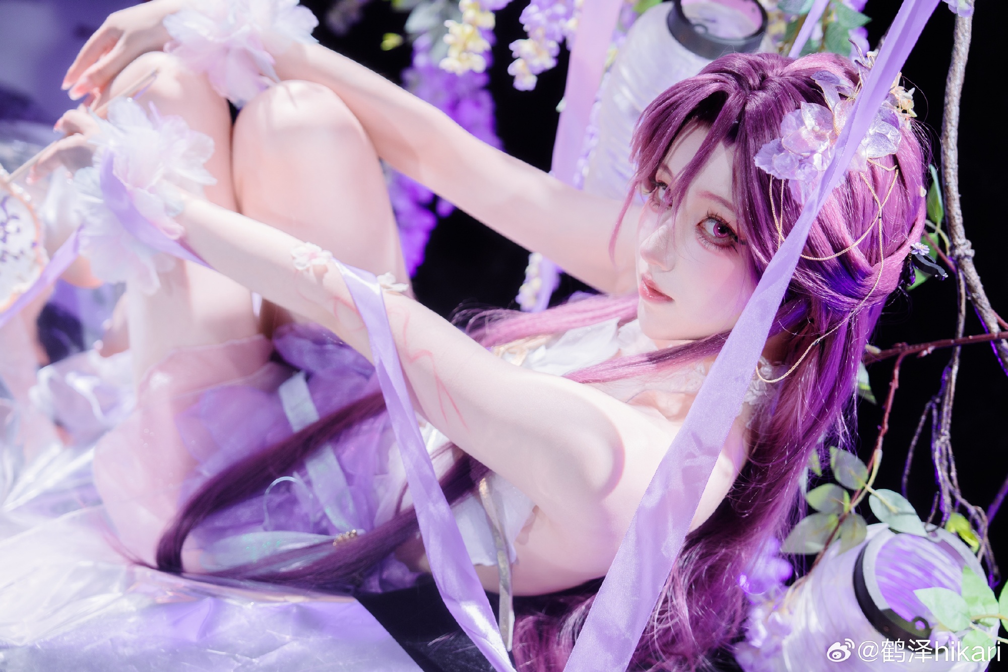 Cosplay｜若问春何处，怀中花簪落… 无期迷途 萦萦@鹤泽hikari