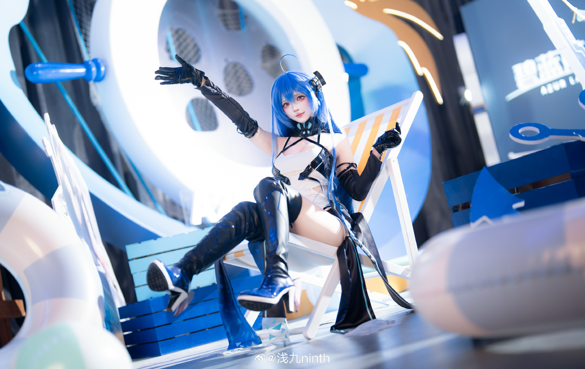 Cosplay｜碧蓝航线 海伦娜·META@浅九ninth