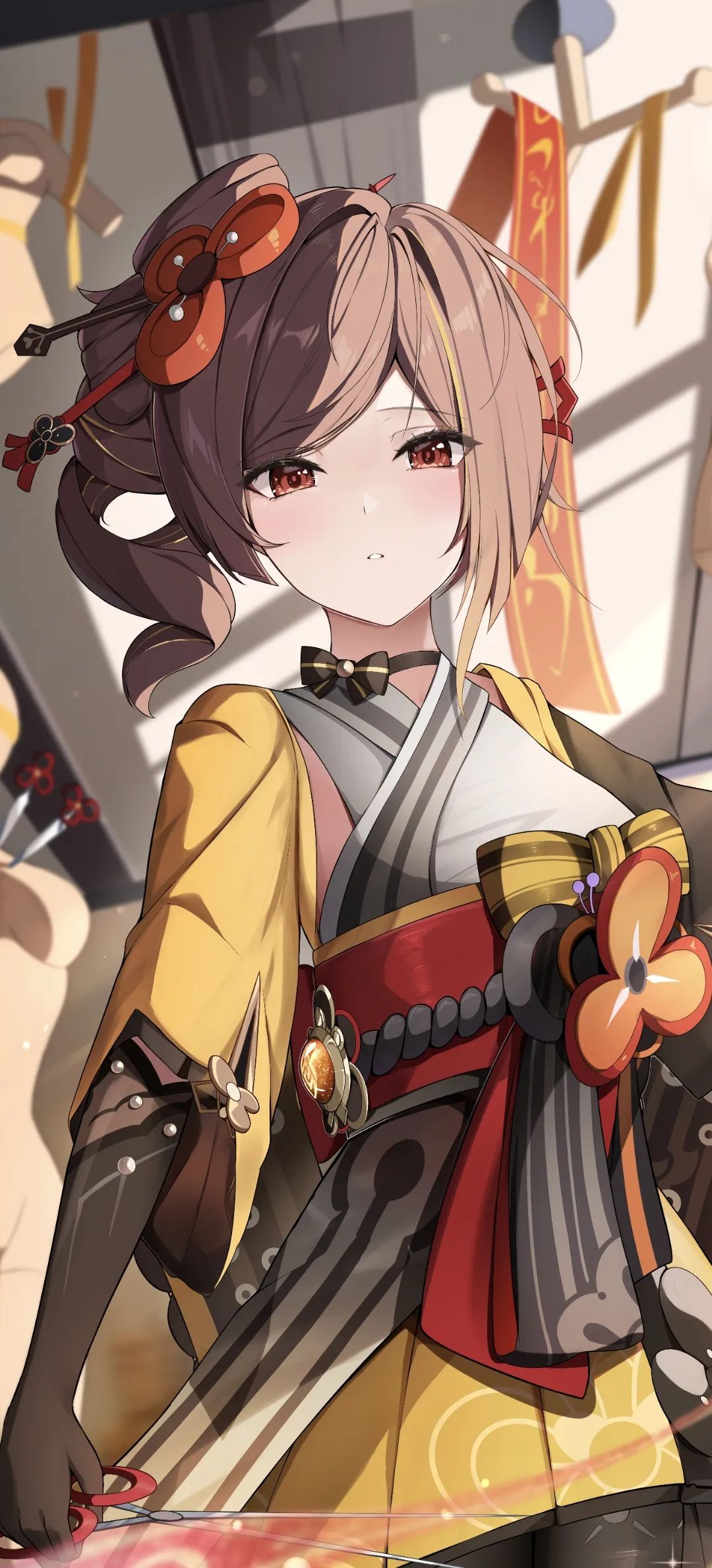 动漫壁纸 | 落花眠去，风拾起它的梦