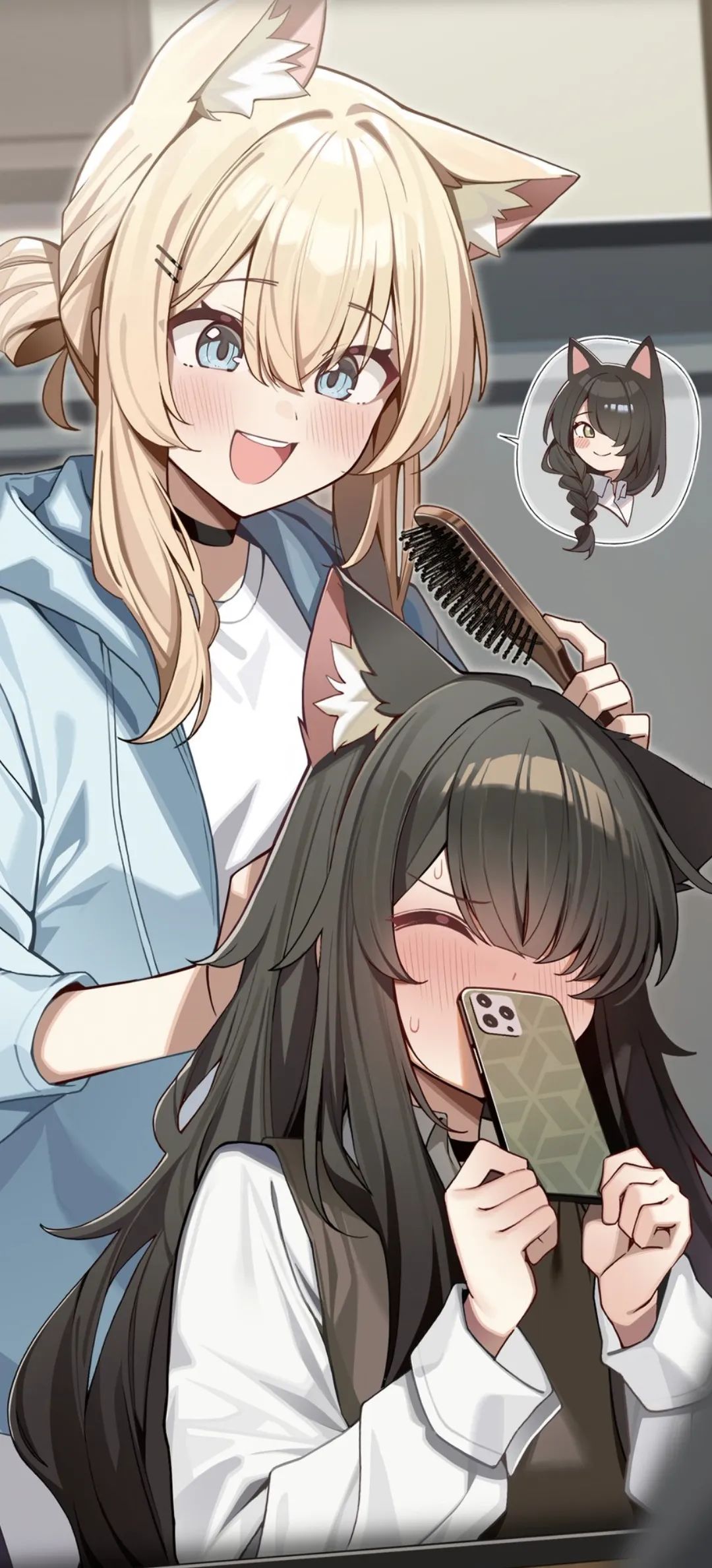 动漫壁纸 | 玫瑰藏于晚霞