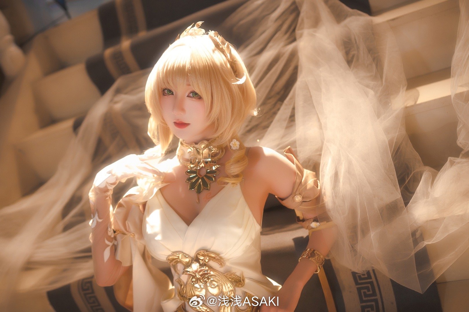 Cosplay | 走过安眠地的花丛 崩坏星穹铁道 阿格莱