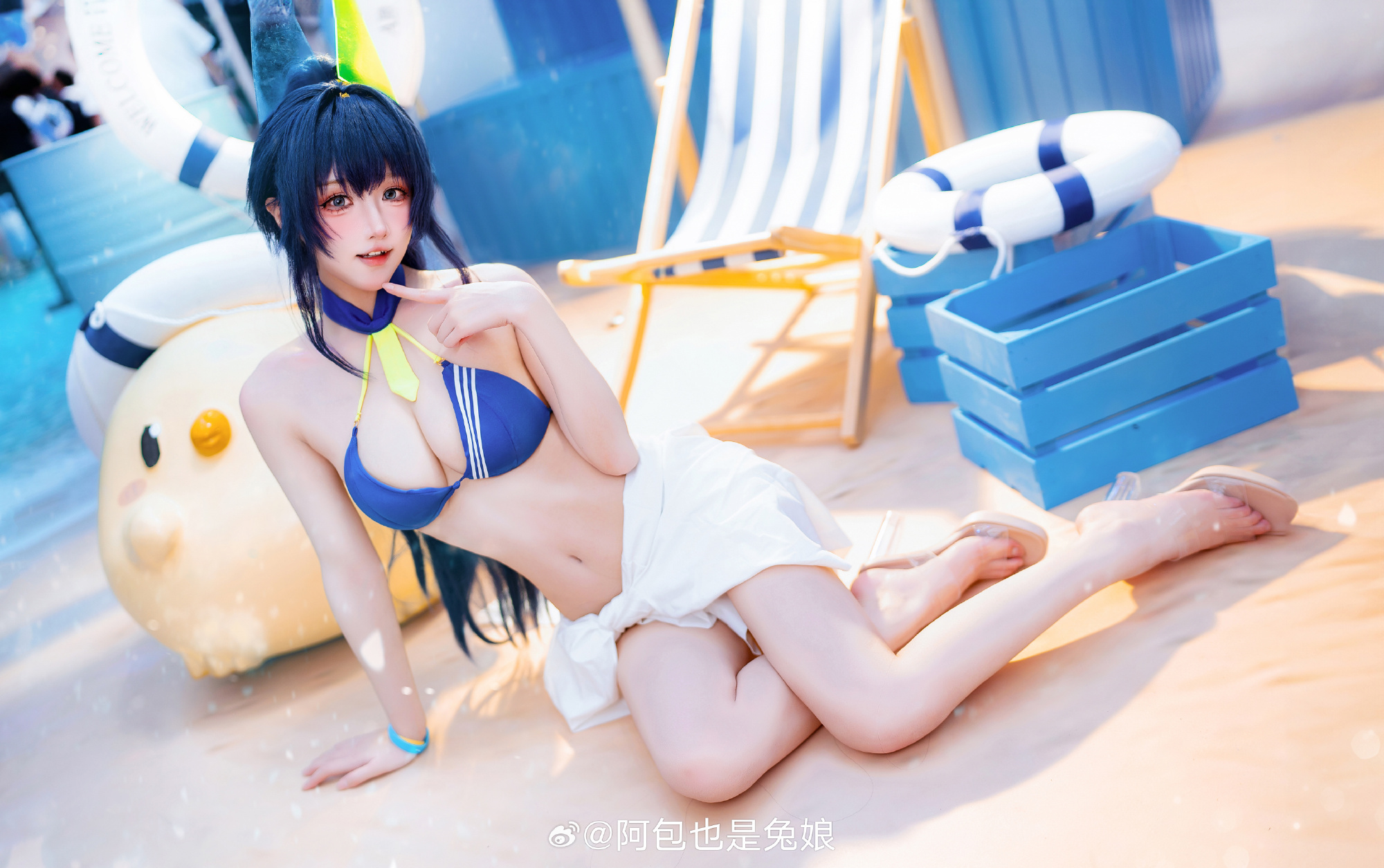 碧蓝航线COSPLAY  大惊喜！第二次出咱们花园啦
