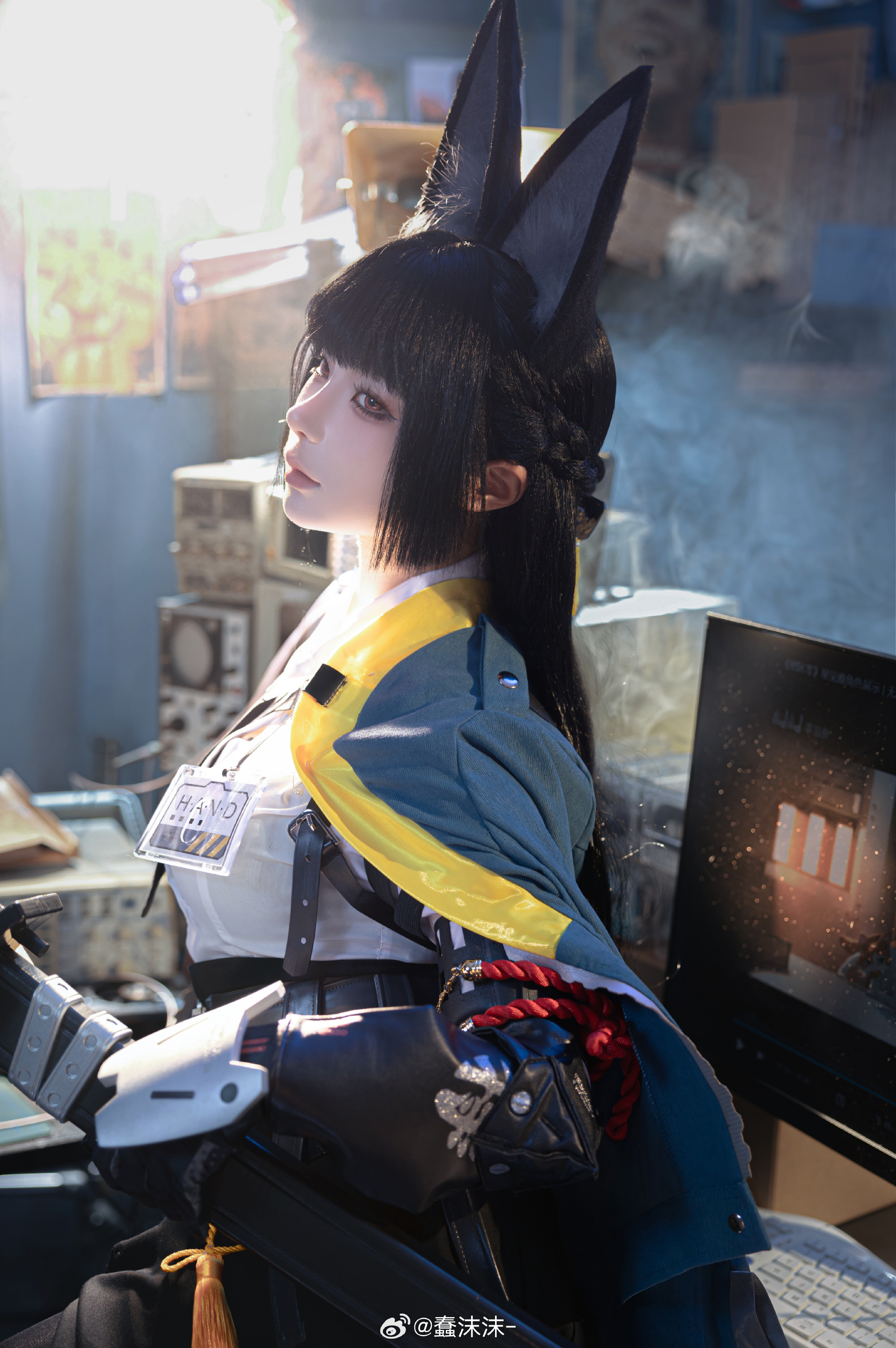 COSPLAY | 蠢沫沫与星见雅竟集体 “穿越” 绝区零