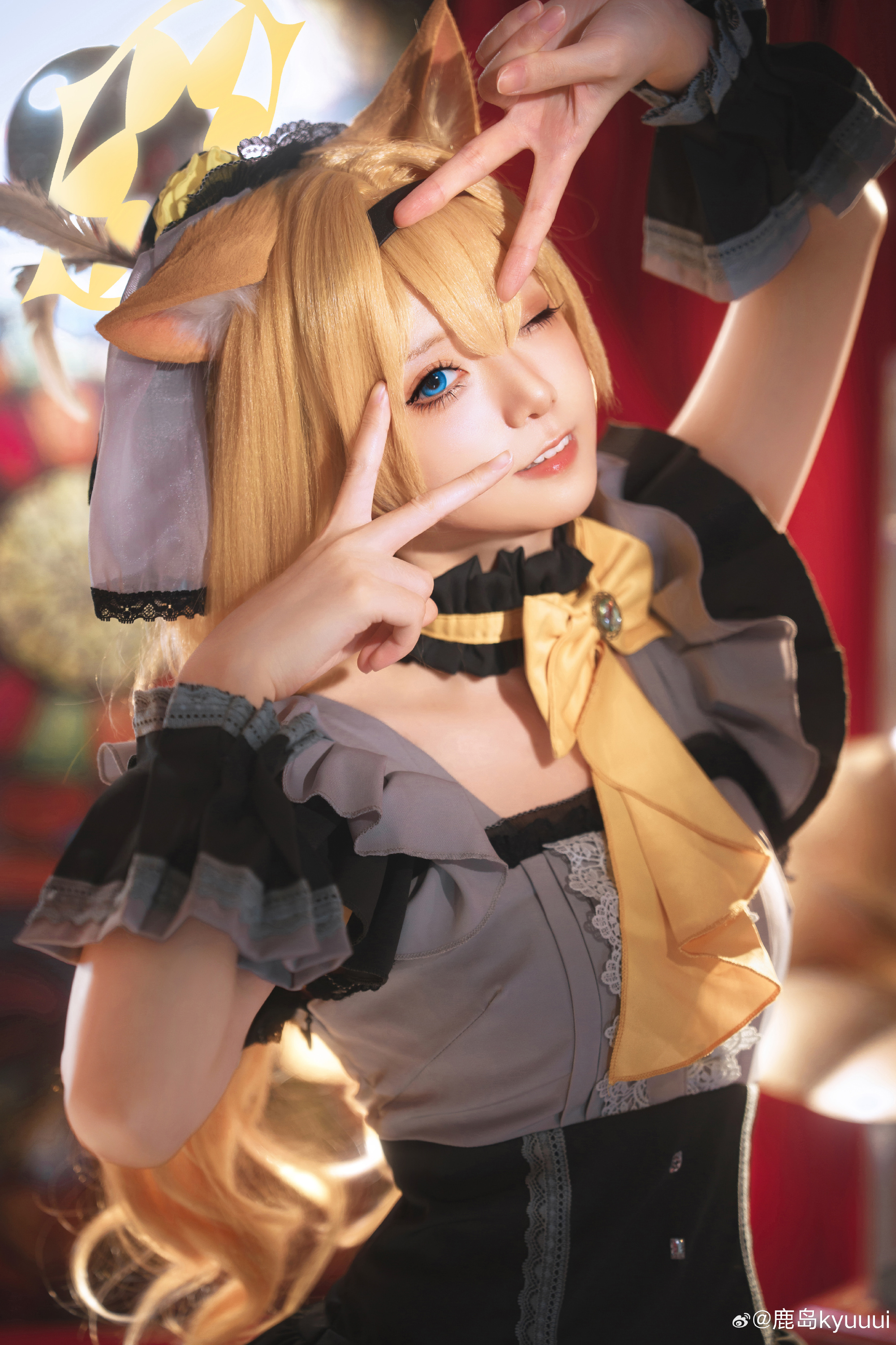 Cosplay｜本当は……憧れていたんです、アイドルに 碧蓝档案@鹿岛kyuuui