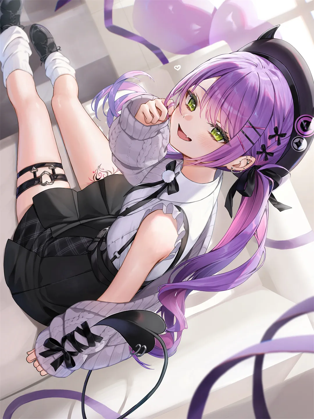 动漫壁纸 | 子向玫瑰献忱 落日与夕阳亲抚迟暮