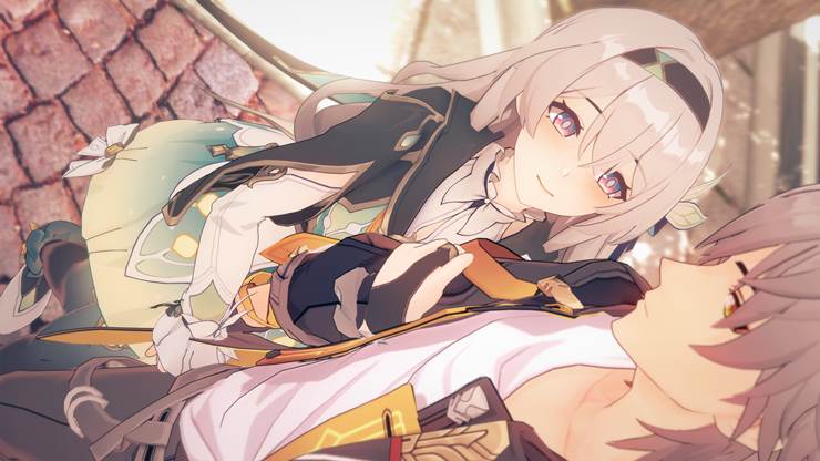 它迎着朝阳绽放《崩坏：星穹铁道》流萤插画壁纸图片