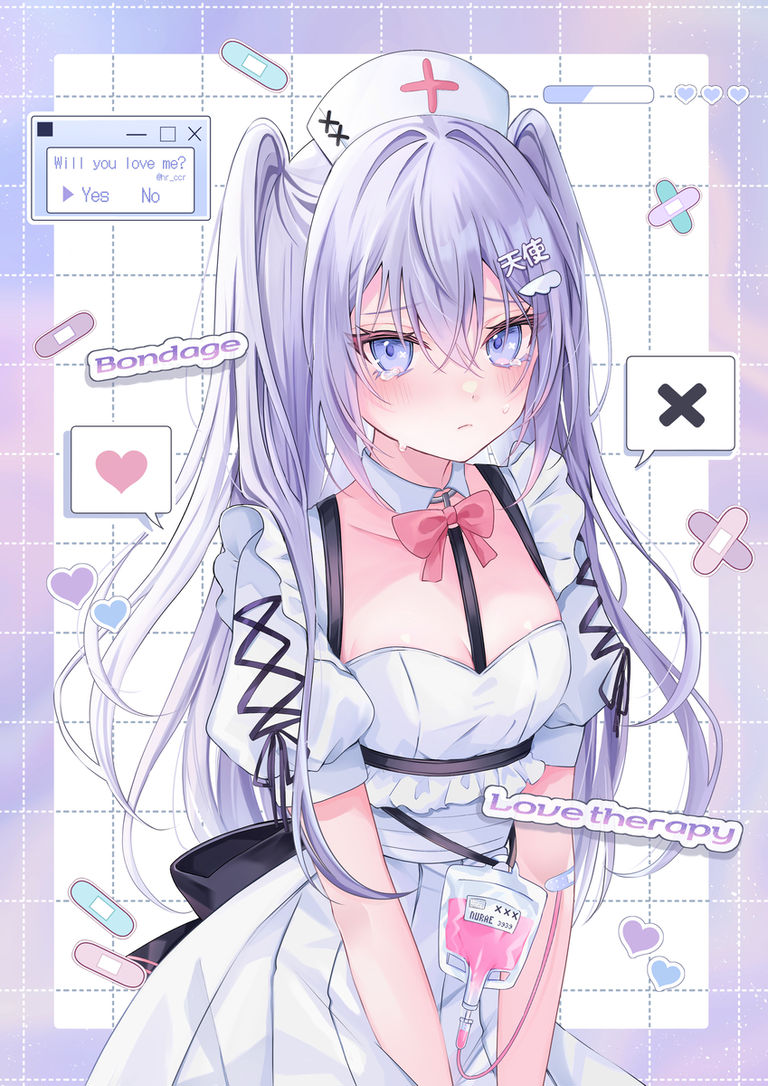 蓬松摇曳/双马尾公主头插画特辑