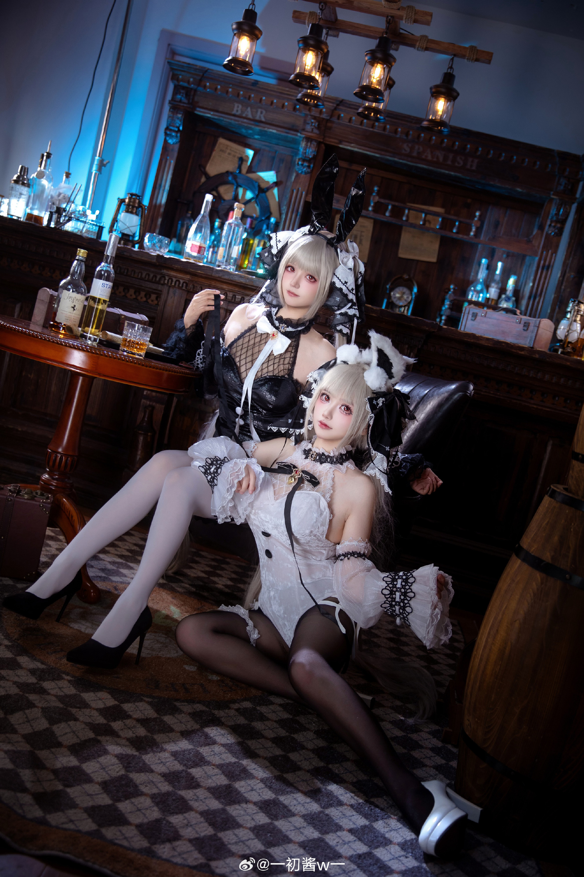 Cosplay｜来看两只兔兔🐰碧蓝航线 可畏@一初酱w一