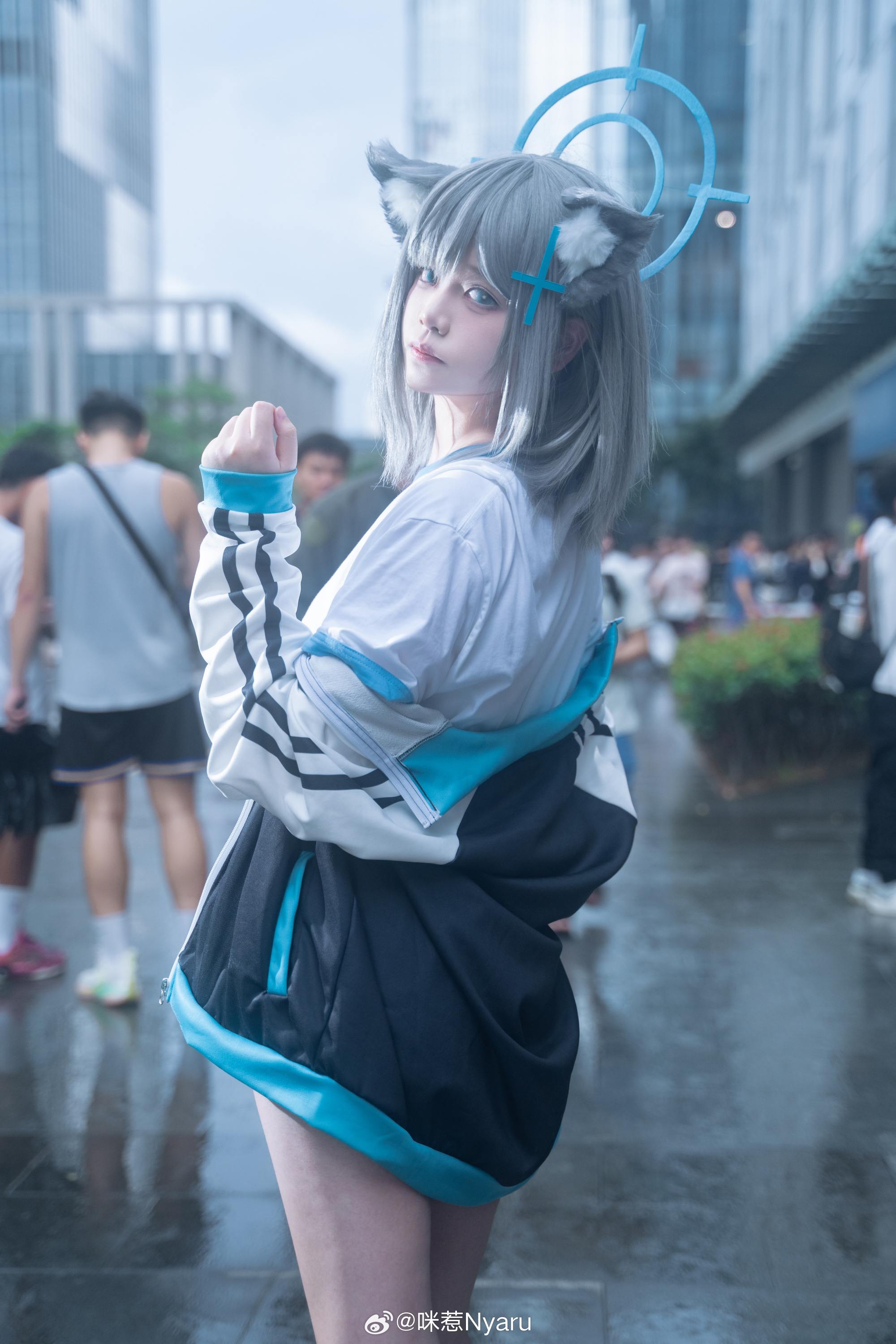 Cosplay｜蔚蓝档案 砂狼白子@咪惹Nyaru