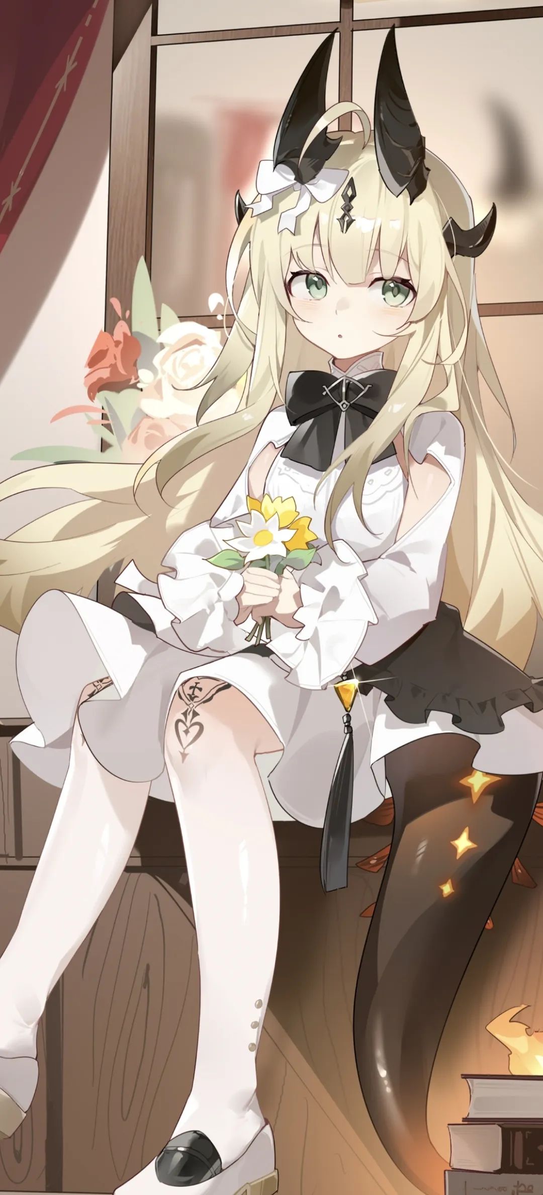 动漫壁纸 | 冰镇西瓜的凉意，顺着舌尖漫成星河