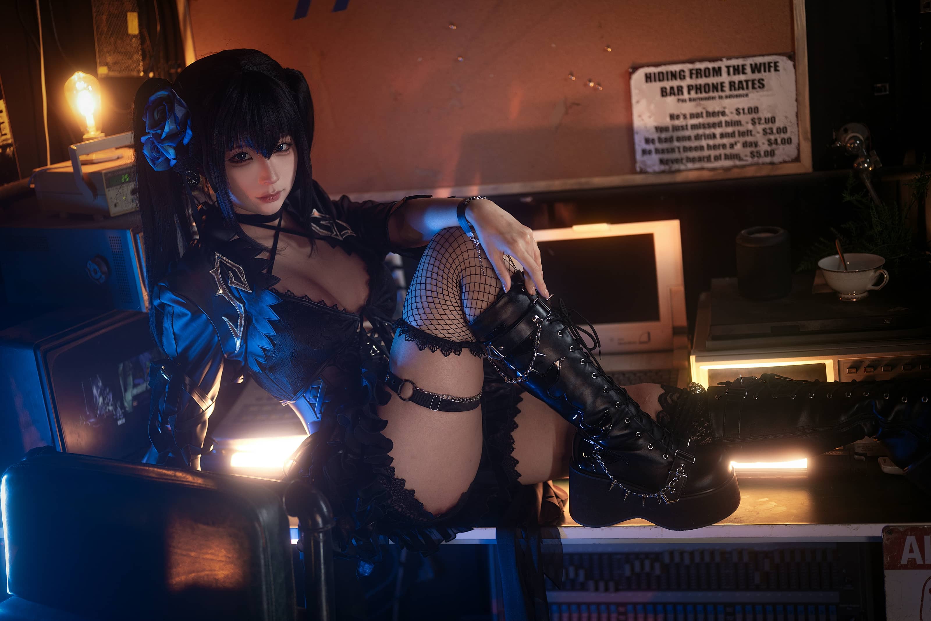 66e07d8de4ebd7d0b75767ab.jpg 蠢沫沫 ㊙️『黑岩射手』图集作品展示