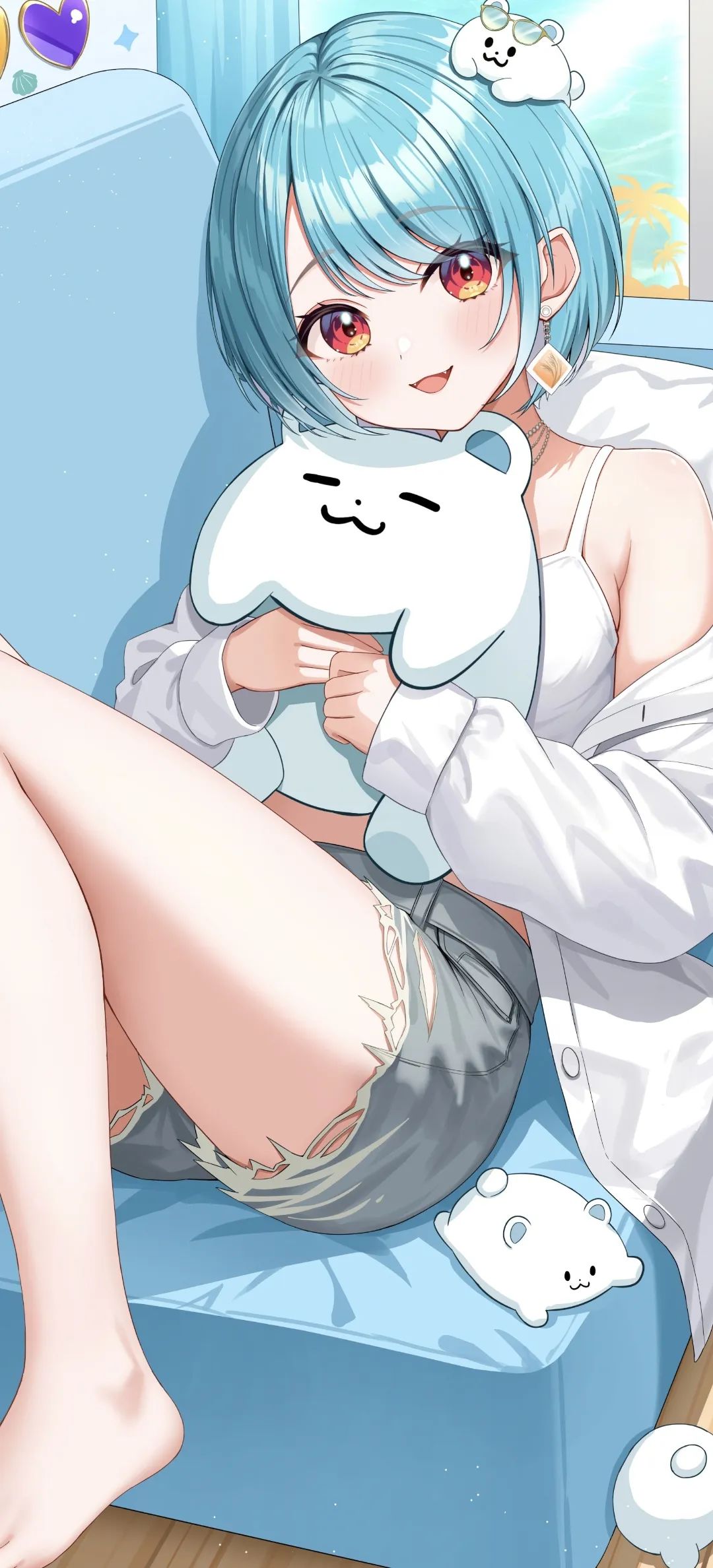 动漫壁纸 | 云絮蘸了暮色