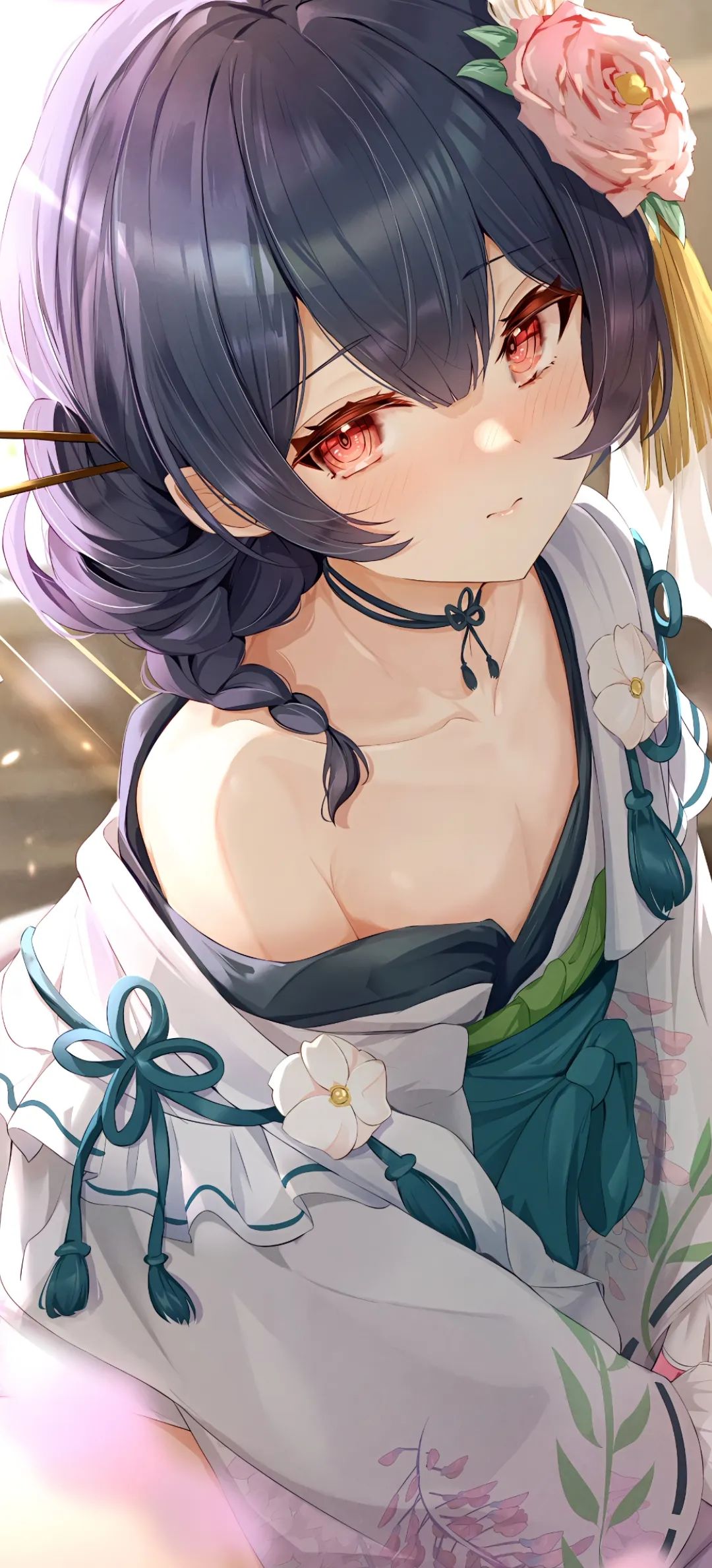 动漫壁纸 | 蜻蜓点水的瞬间，涟漪里藏着夏天的心事