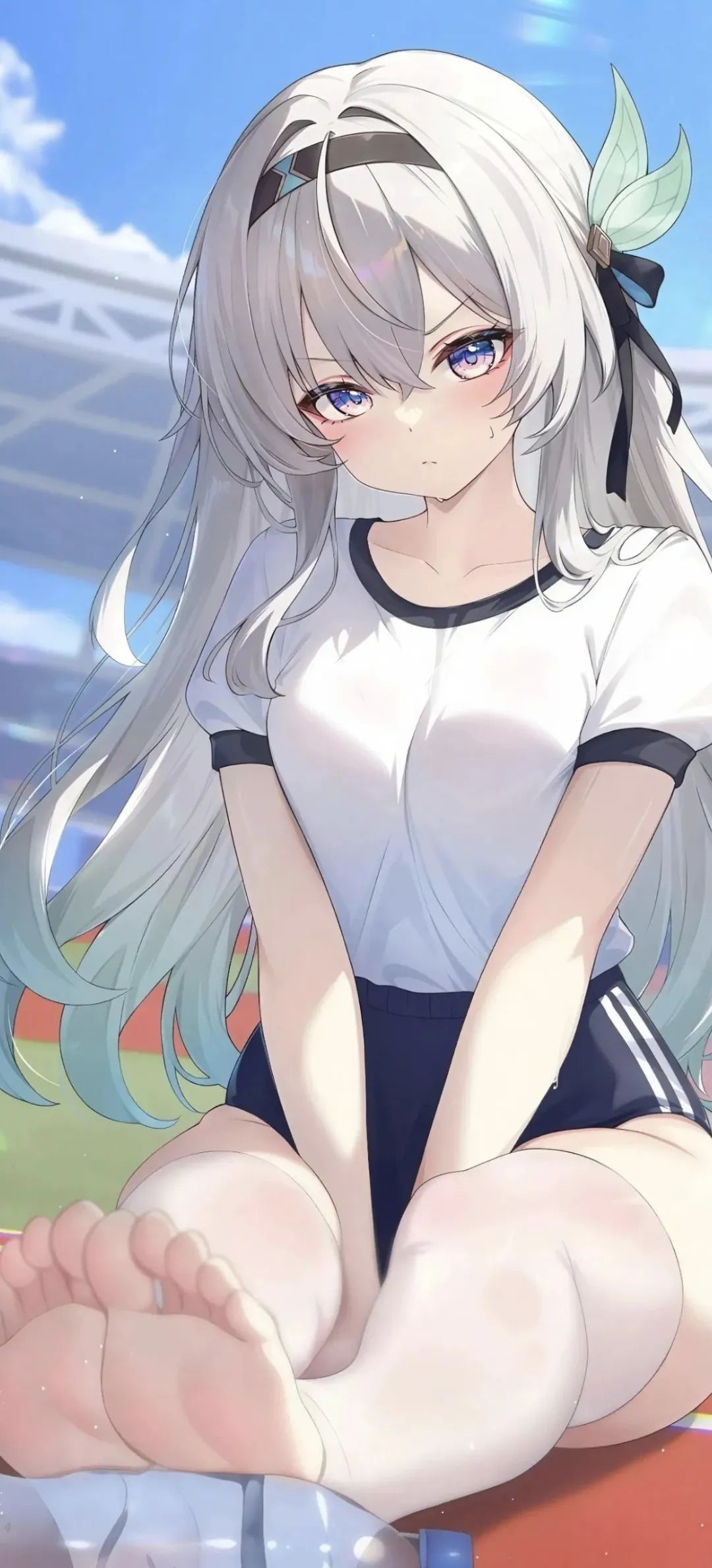 动漫壁纸 | 松烟墨染尽山河，独留白处是你眉眼轮廓