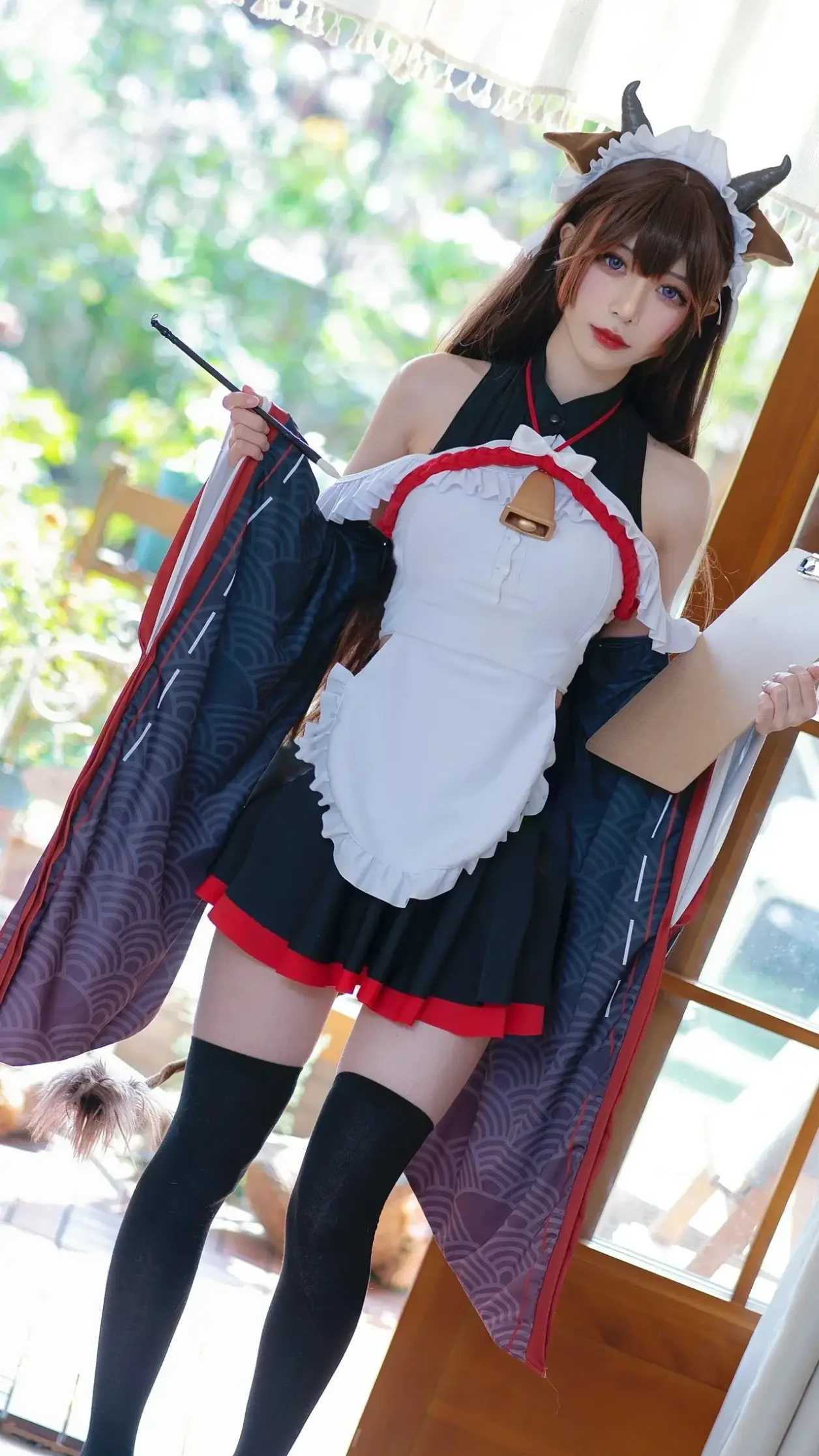 你的黑丝可爱牛牛女仆已送达~