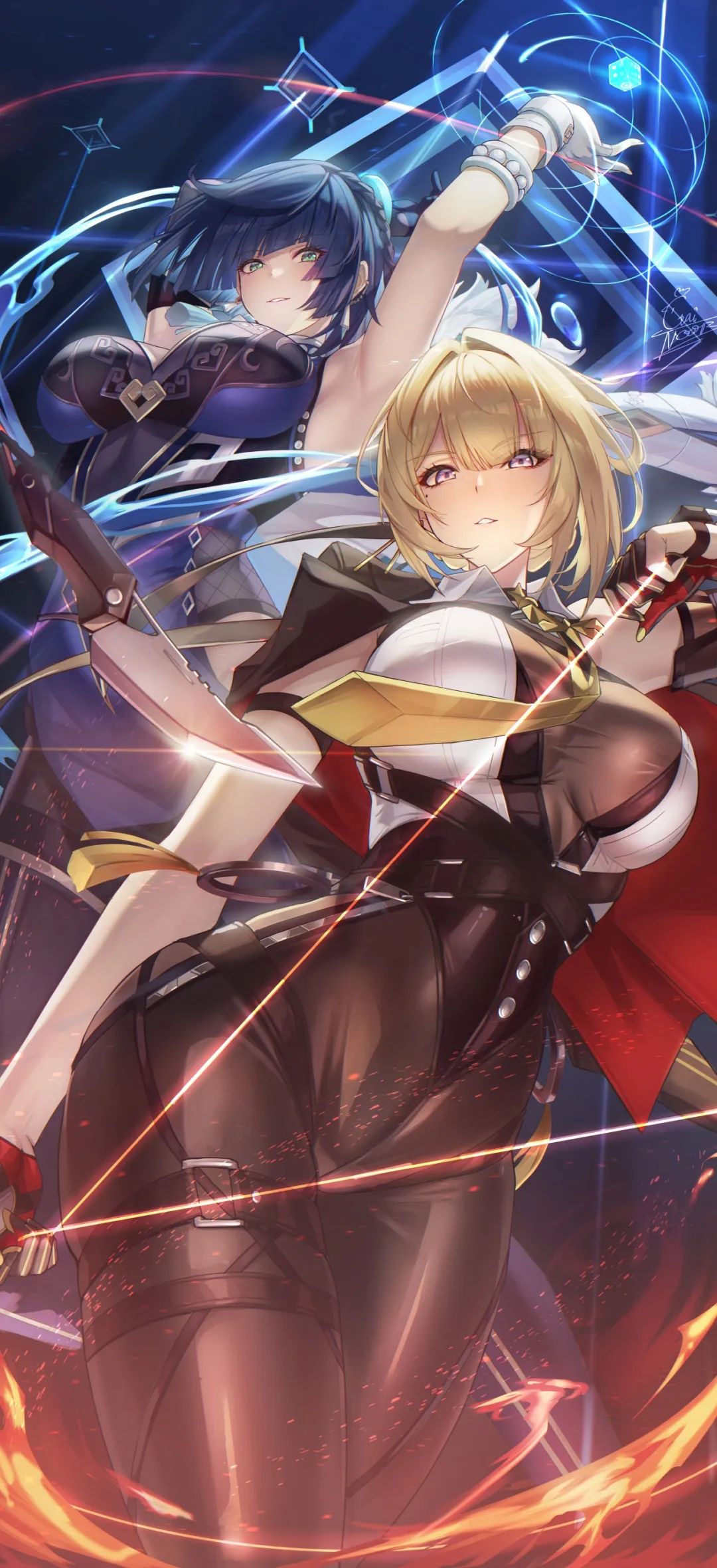 动漫壁纸 | 绝区零 薇薇安 伊芙琳 蔚蓝档案 调月莉音 星穹铁道 流萤插画美图推荐