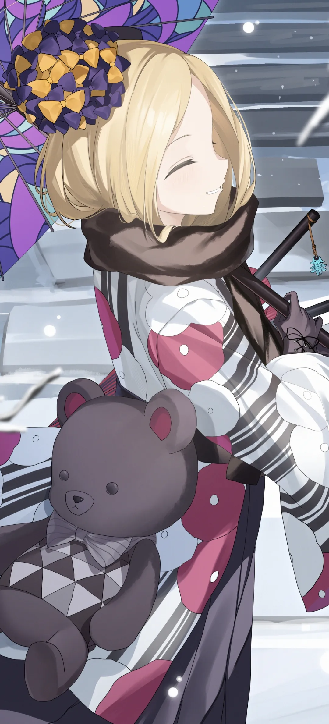 动漫壁纸 | 春雨如诗，细细编织，将世界染成温柔的色调