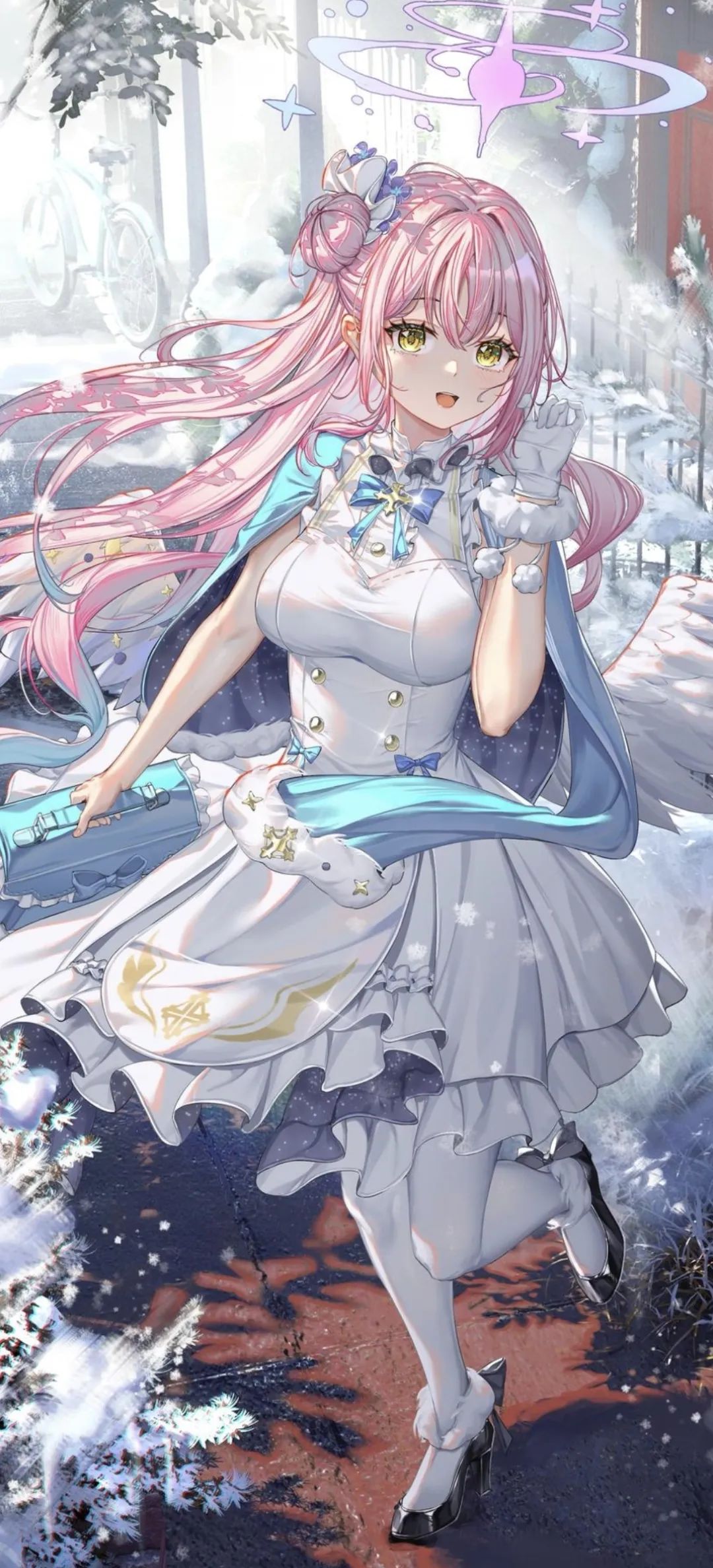 动漫壁纸 | 暮色漫过阳台时，影子与晾衣绳上的衬衫，跳起笨拙的圆舞曲