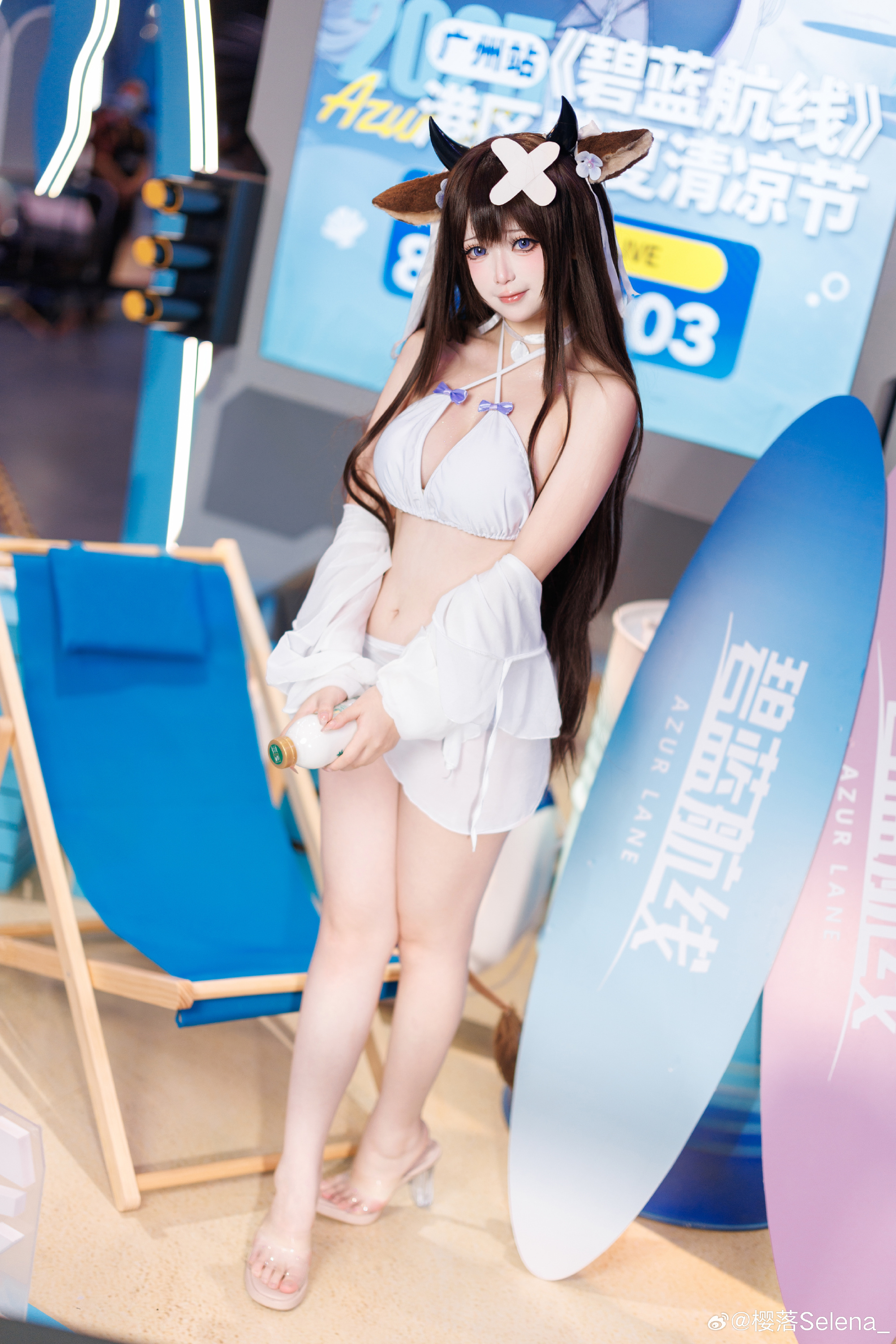 Cosplay｜指挥官，欢迎回港~！ ​​​ 碧蓝航线 樫野@樱落Selena_