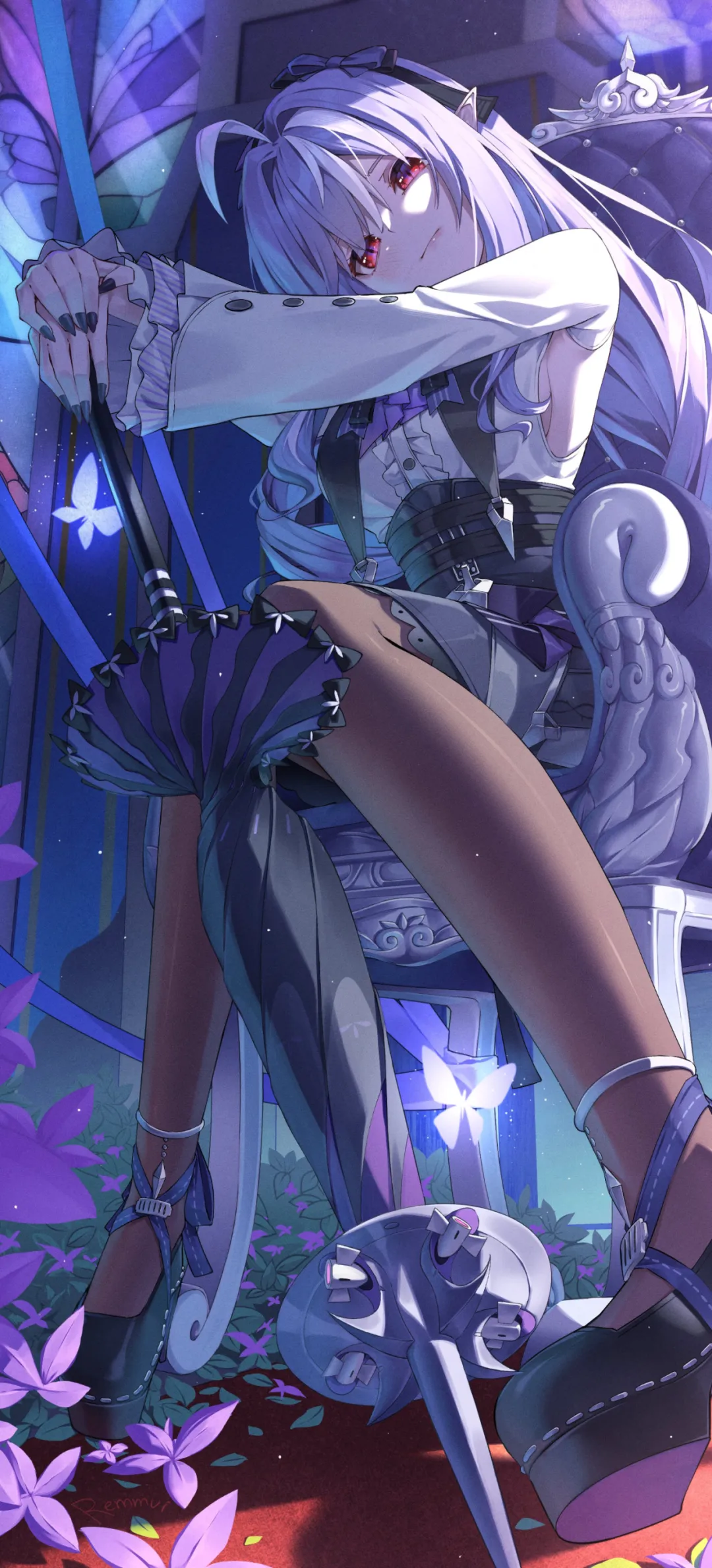 动漫壁纸 | 有时静坐黑暗，才能看清自己的微光