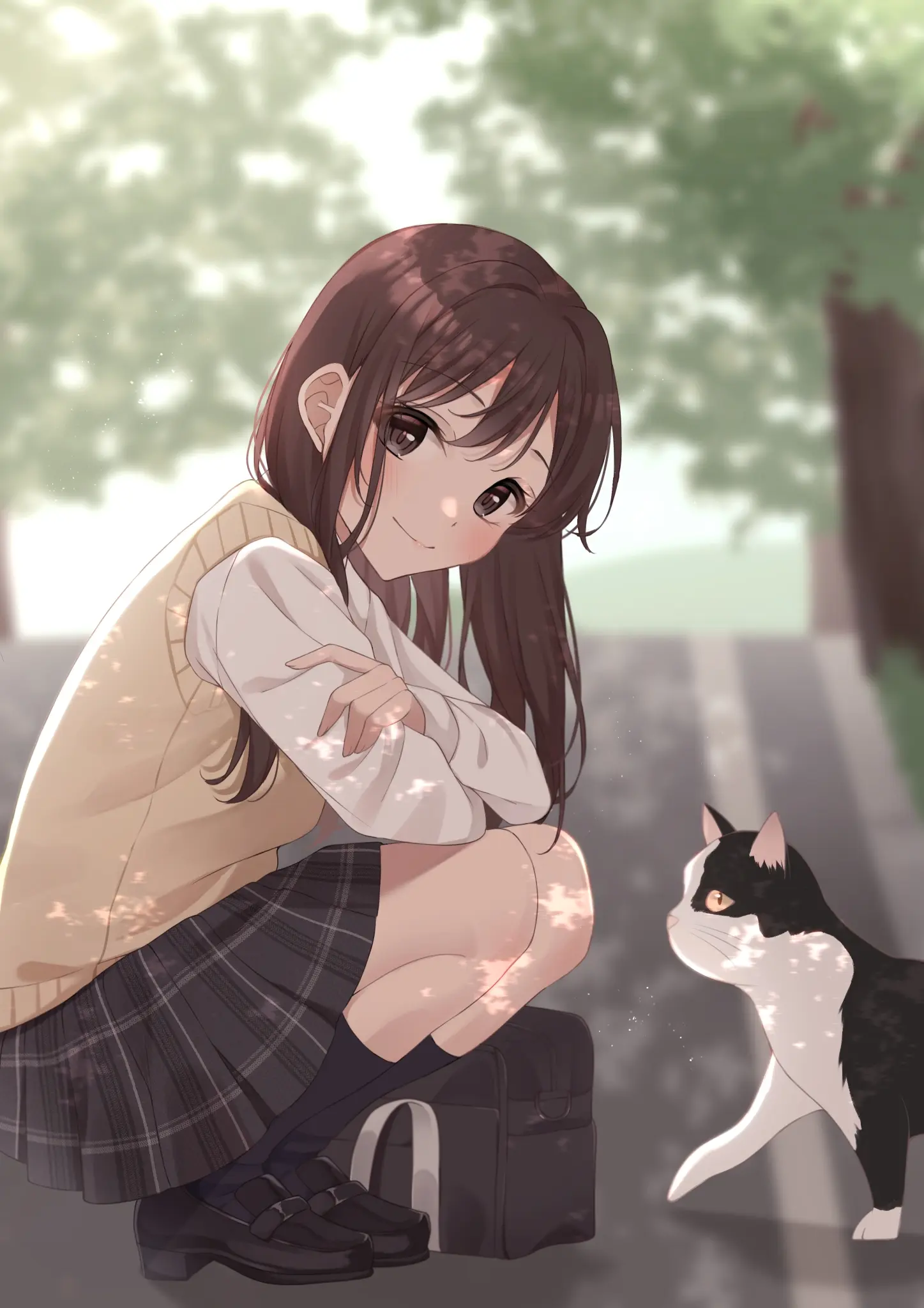 与校服绝配♡ – 乐福鞋插画特辑