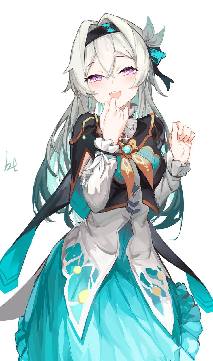 它迎着朝阳绽放《崩坏：星穹铁道》流萤插画壁纸图片