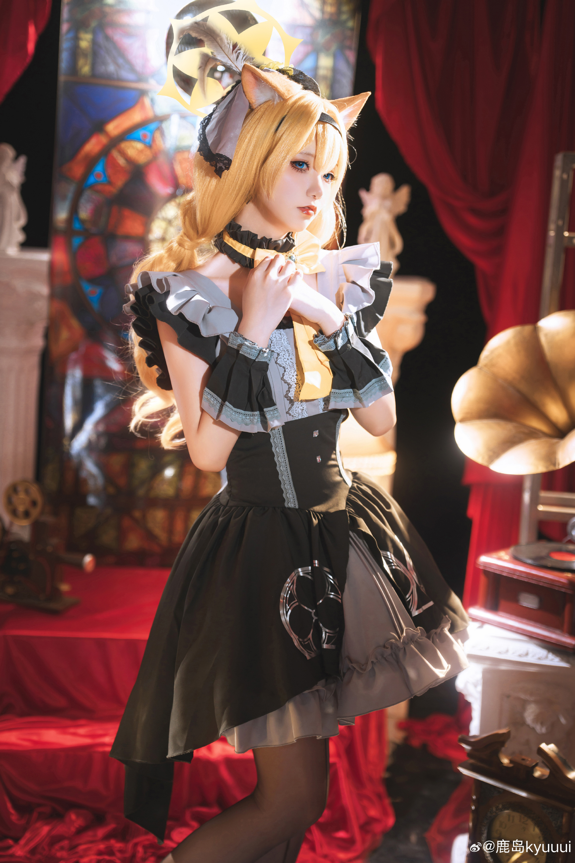 Cosplay｜本当は……憧れていたんです、アイドルに 碧蓝档案@鹿岛kyuuui