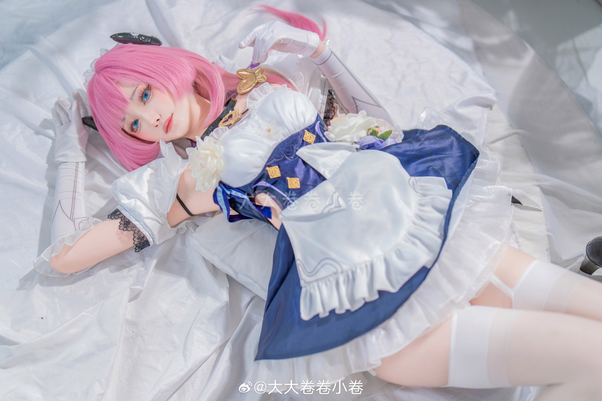 Cosplay | 嗨想我了嘛！宇宙第一美少女爱莉希雅来了哦❤️～