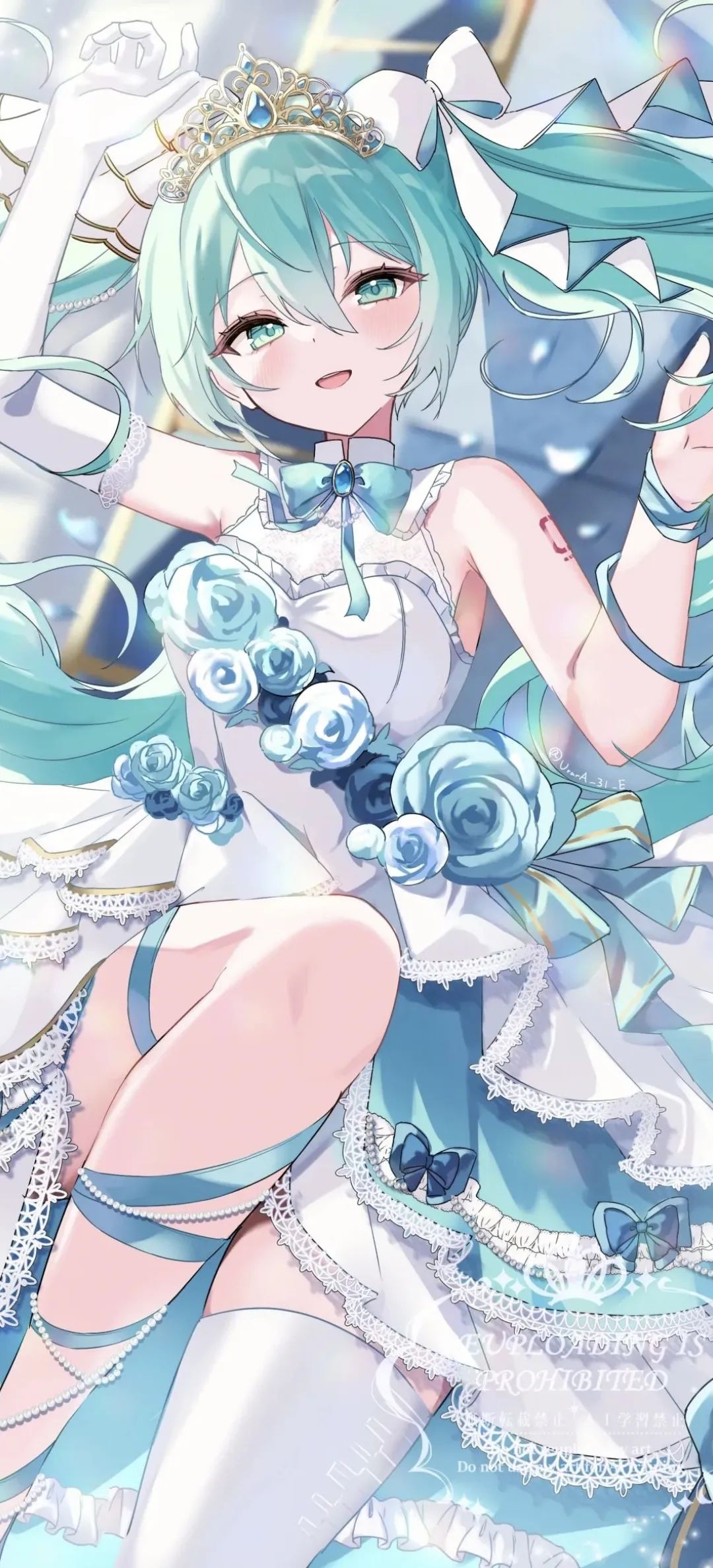 动漫壁纸 | 风铃把月光敲成碎片，落在茶盏里，便泡出了半杯星河的清浅