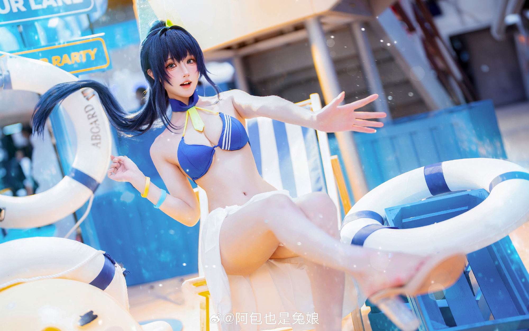 碧蓝航线COSPLAY  大惊喜！第二次出咱们花园啦