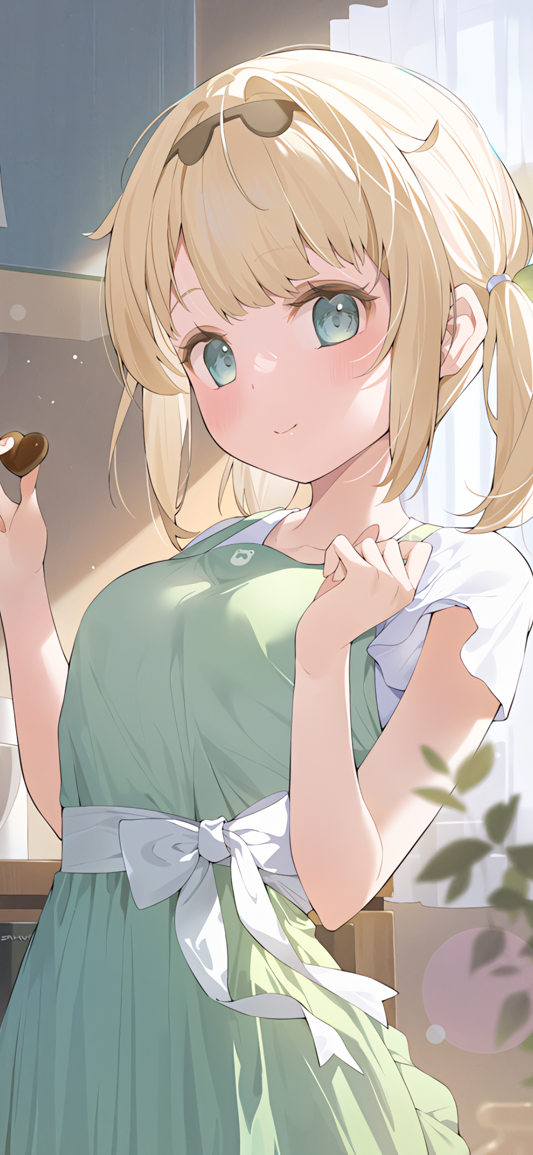 动漫壁纸 | 微笑是阳光的碎片，落在唇边