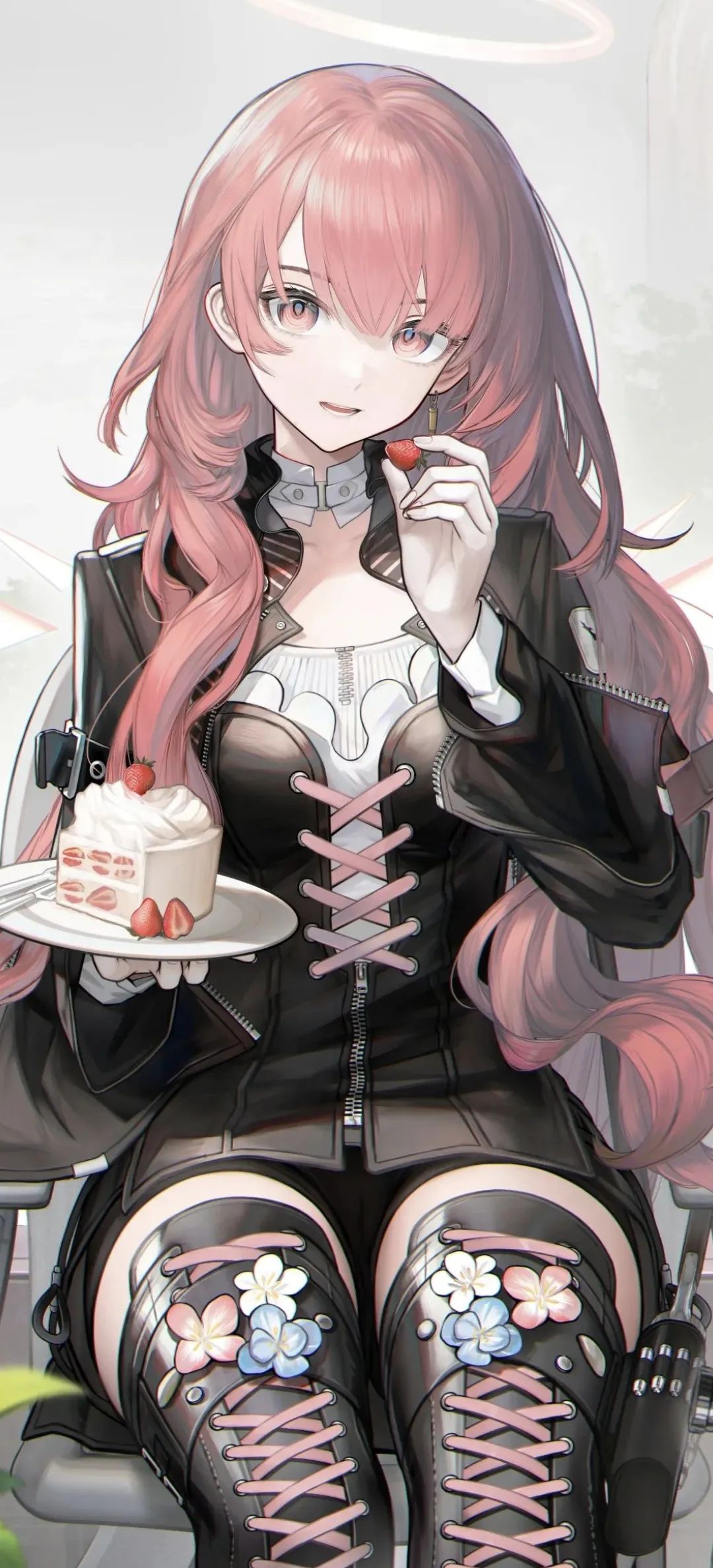 动漫壁纸 | 时光在脸上留下的河流，每条都通往记忆的深海