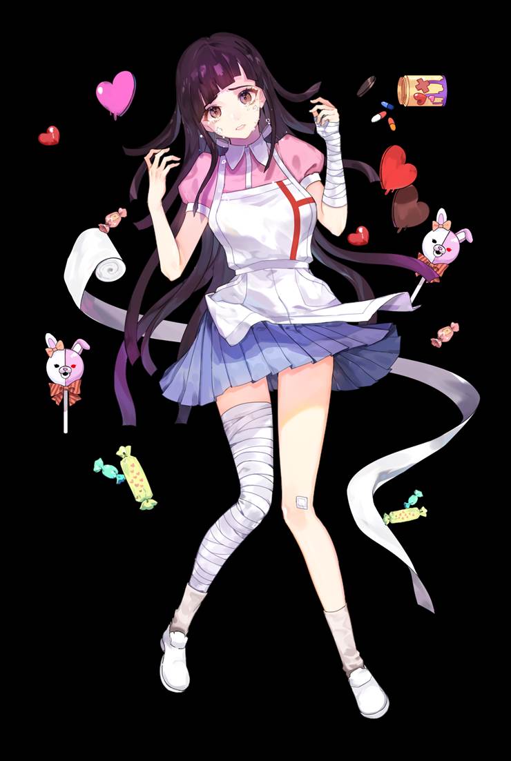 《超级弹丸论破2：再见绝望学园》罪木蜜柑P站壁纸，配音茅野爱衣