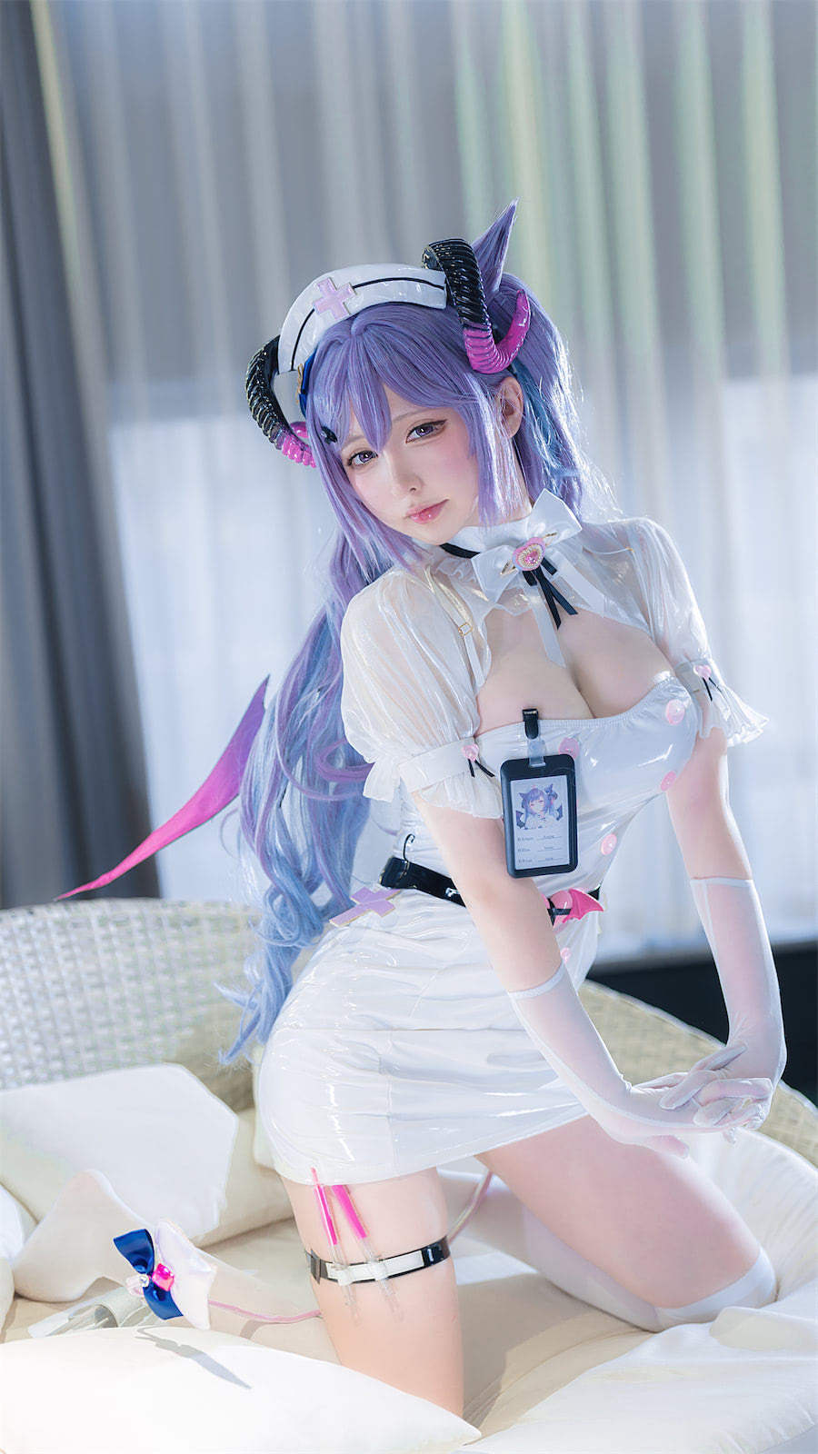 樱梨梨Eriri – 刻晴魅魔护士