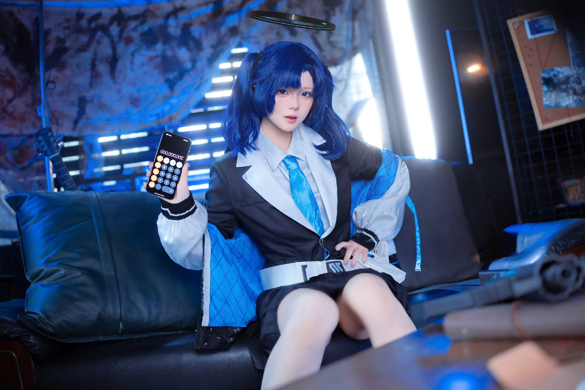 Cosplay | 精打细算 扶眼镜 蔚蓝档案 早濑优香