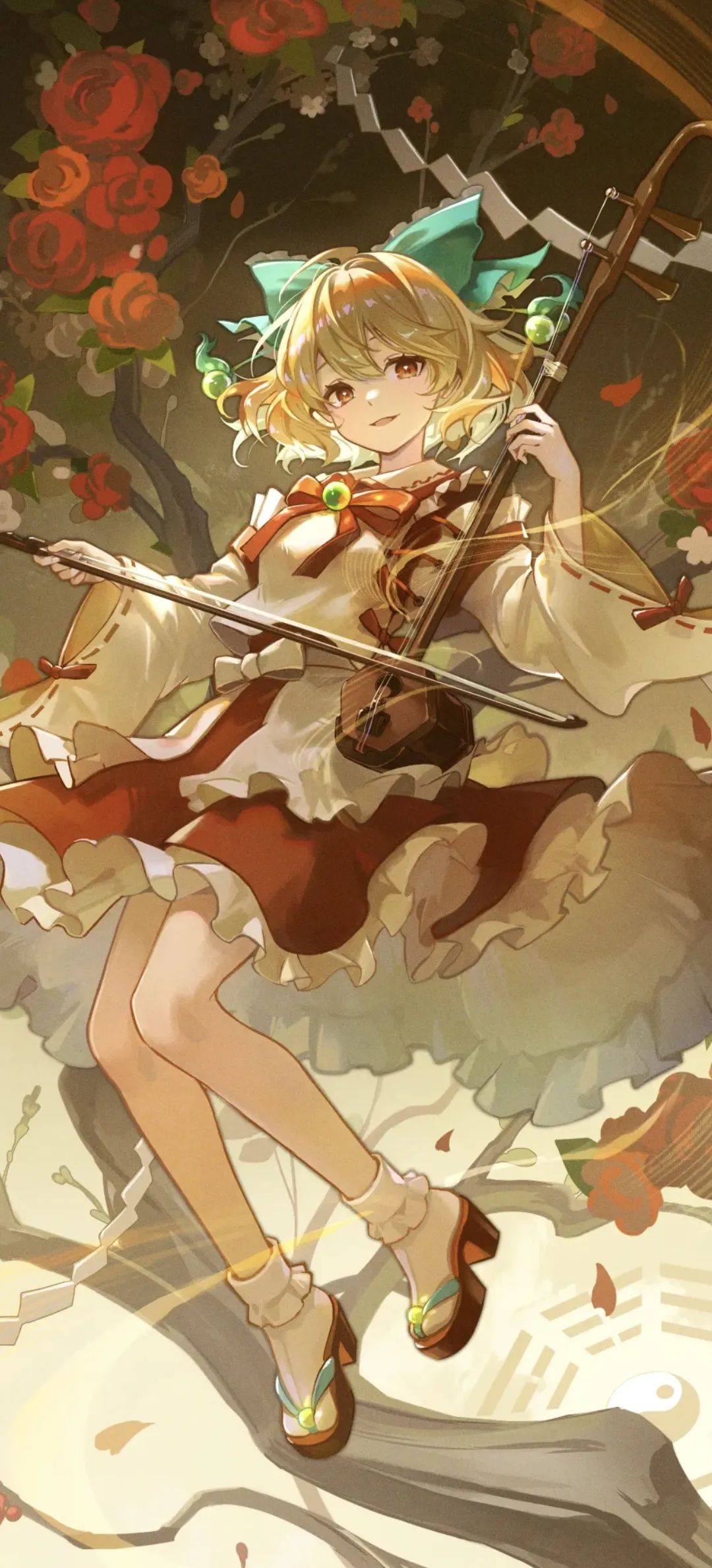 动漫壁纸 | 雨滴坠入心湖，漾开无声的温柔回响