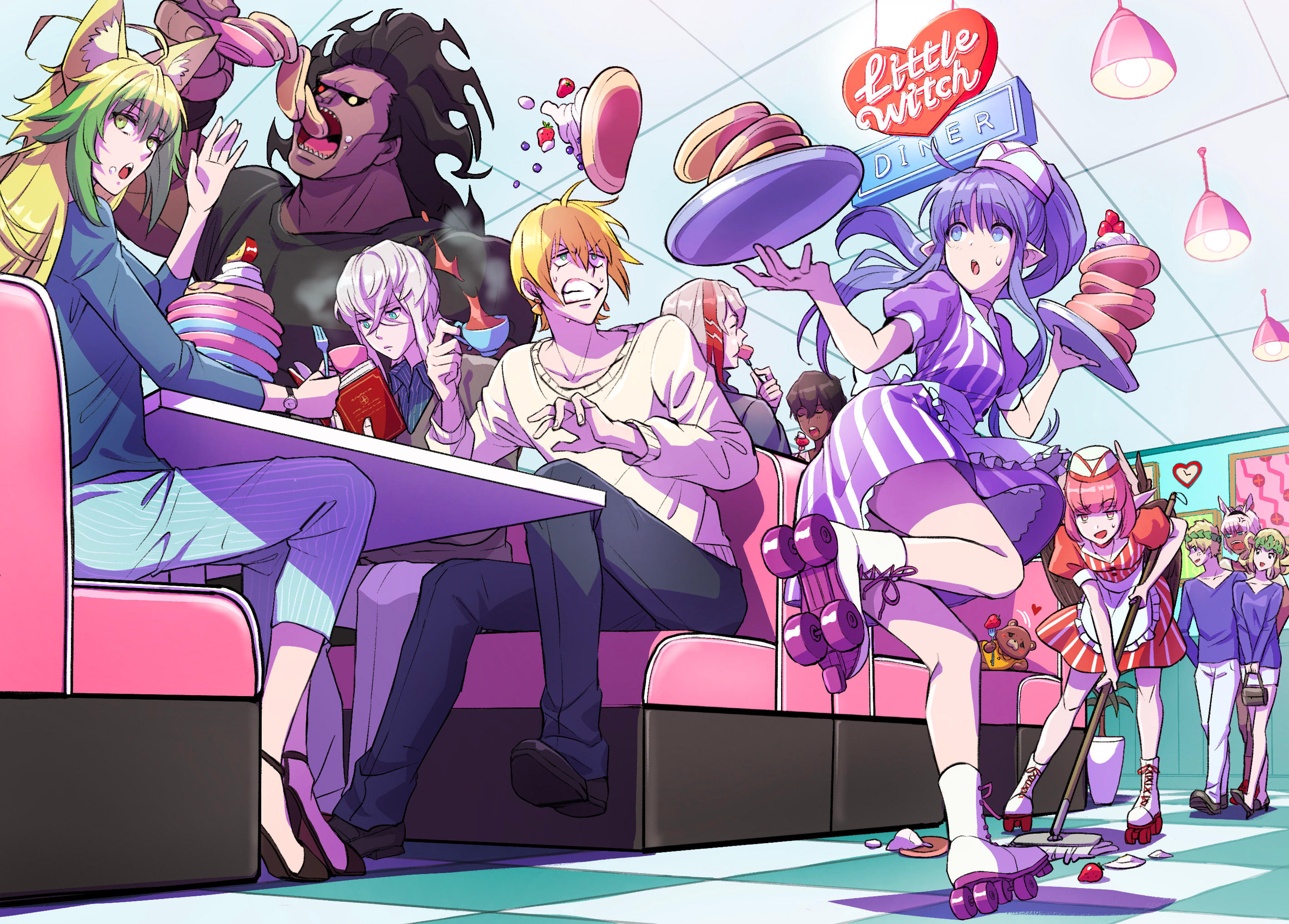 美味层层叠/松饼插画特辑