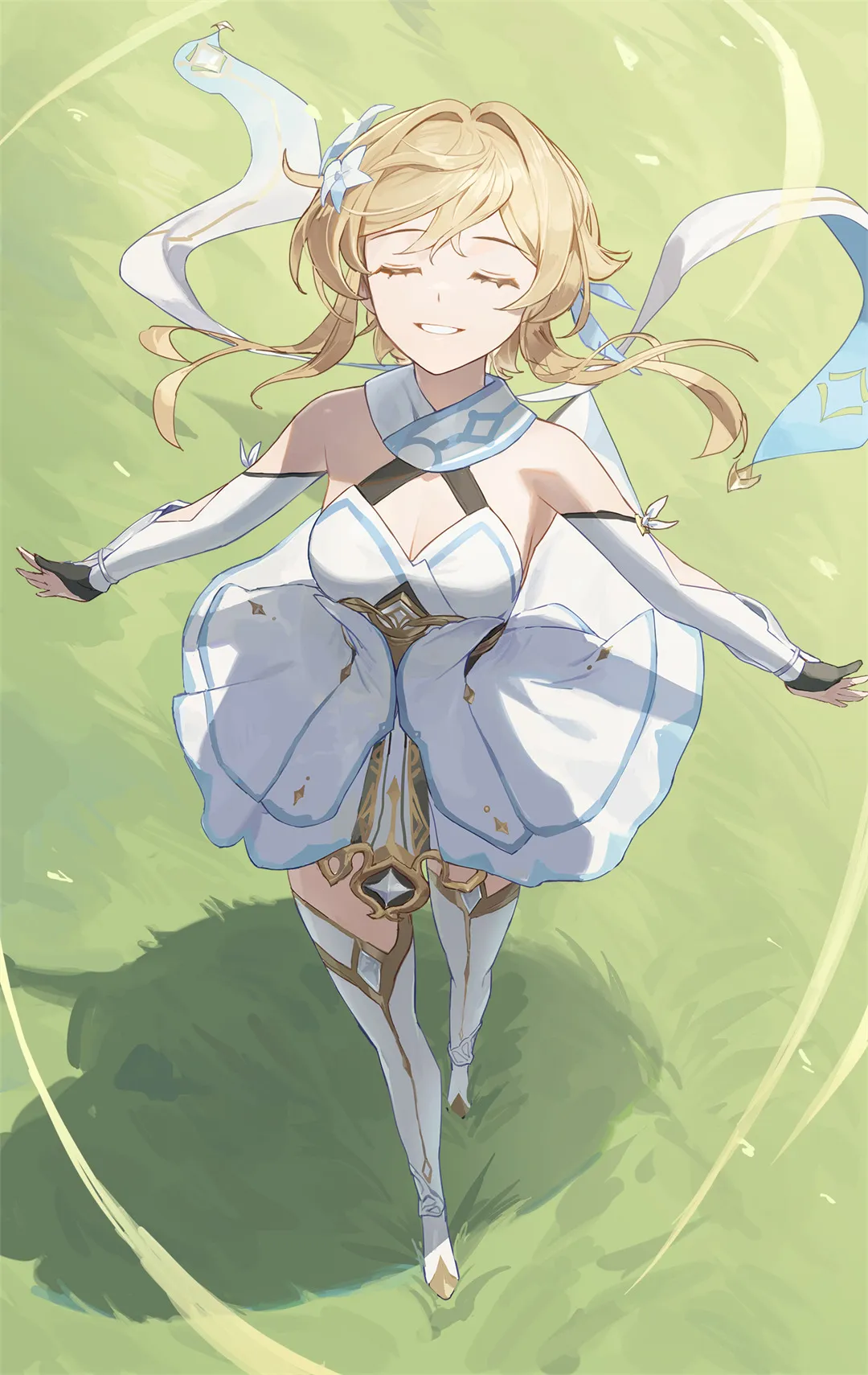 动漫美图 | 听喜欢的歌，吹傍晚的风，看太阳缓缓落下