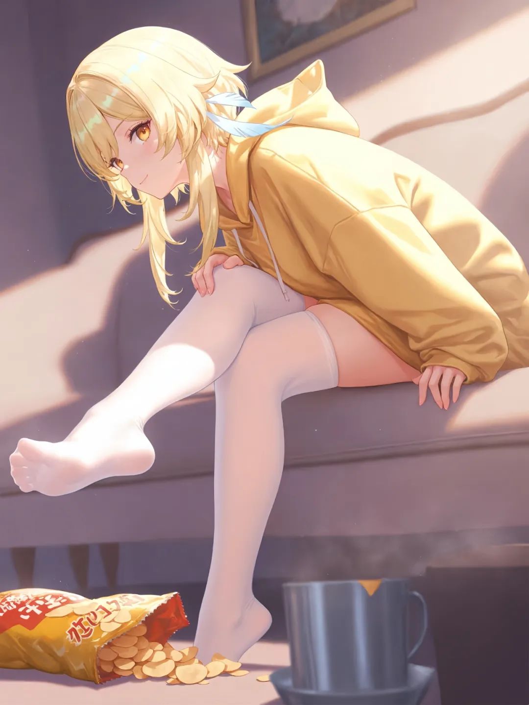 动漫壁纸 | 焦虑是贩卖的 那我拒绝购买