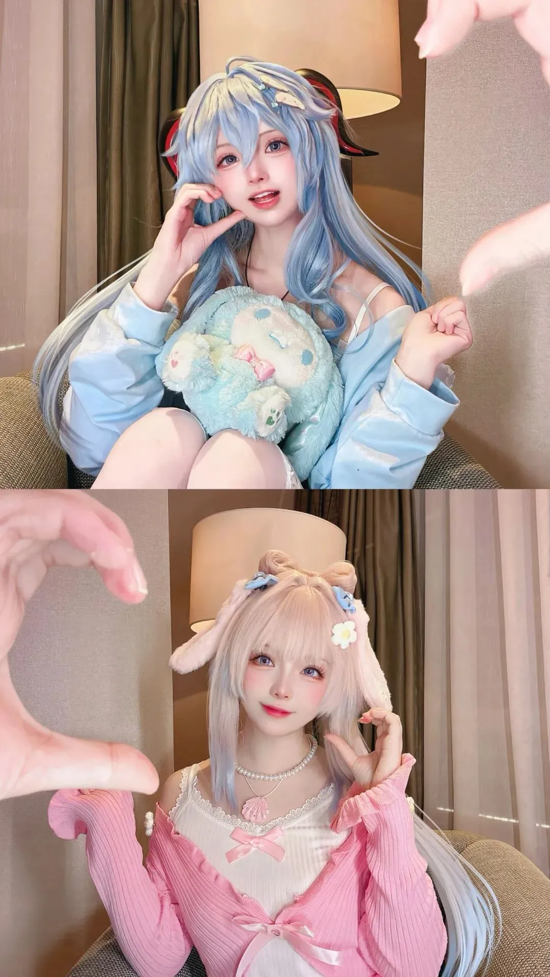 芙芙小女友，胡桃巧克力裙裙，心海甘雨双倍快乐！