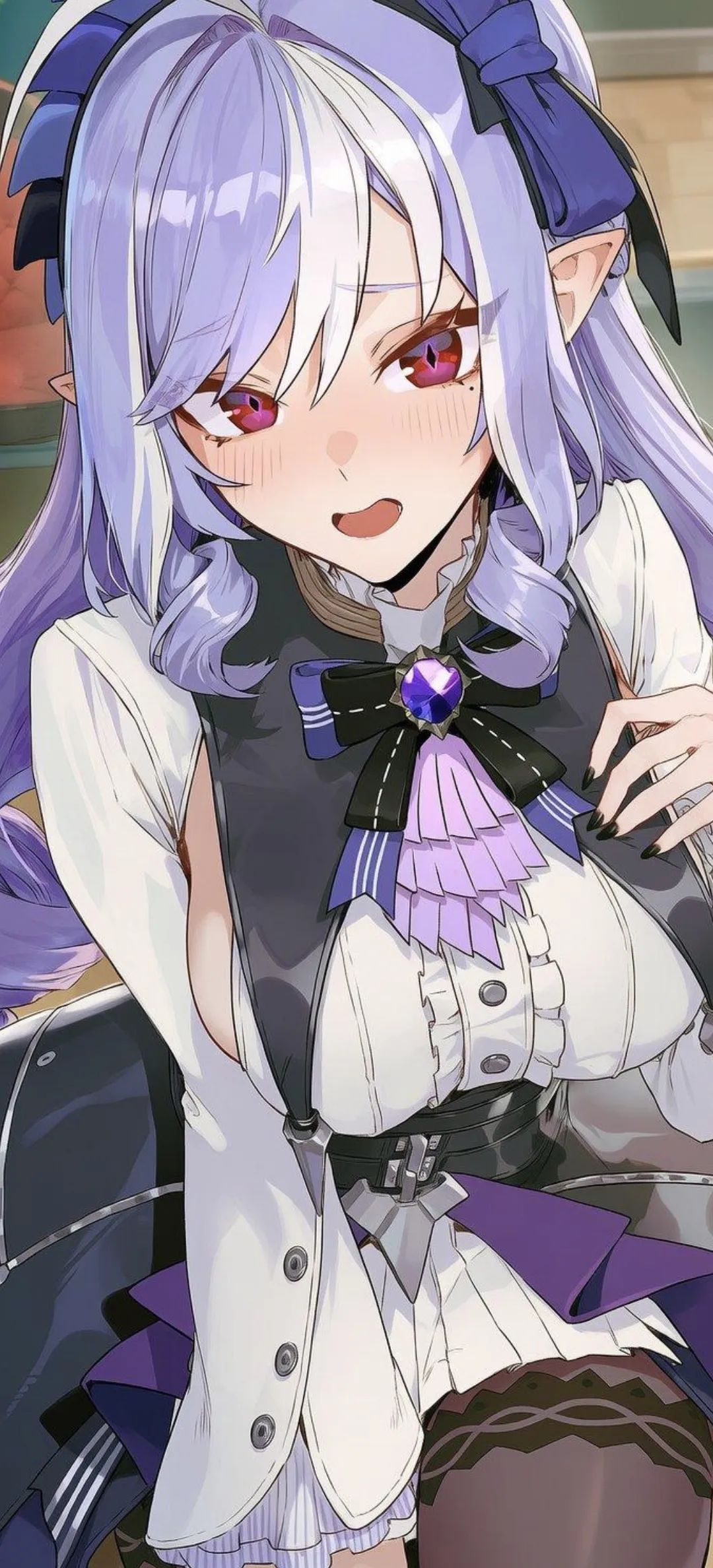 动漫壁纸 | 坐在廊下听雨，时间慢得如同凝固