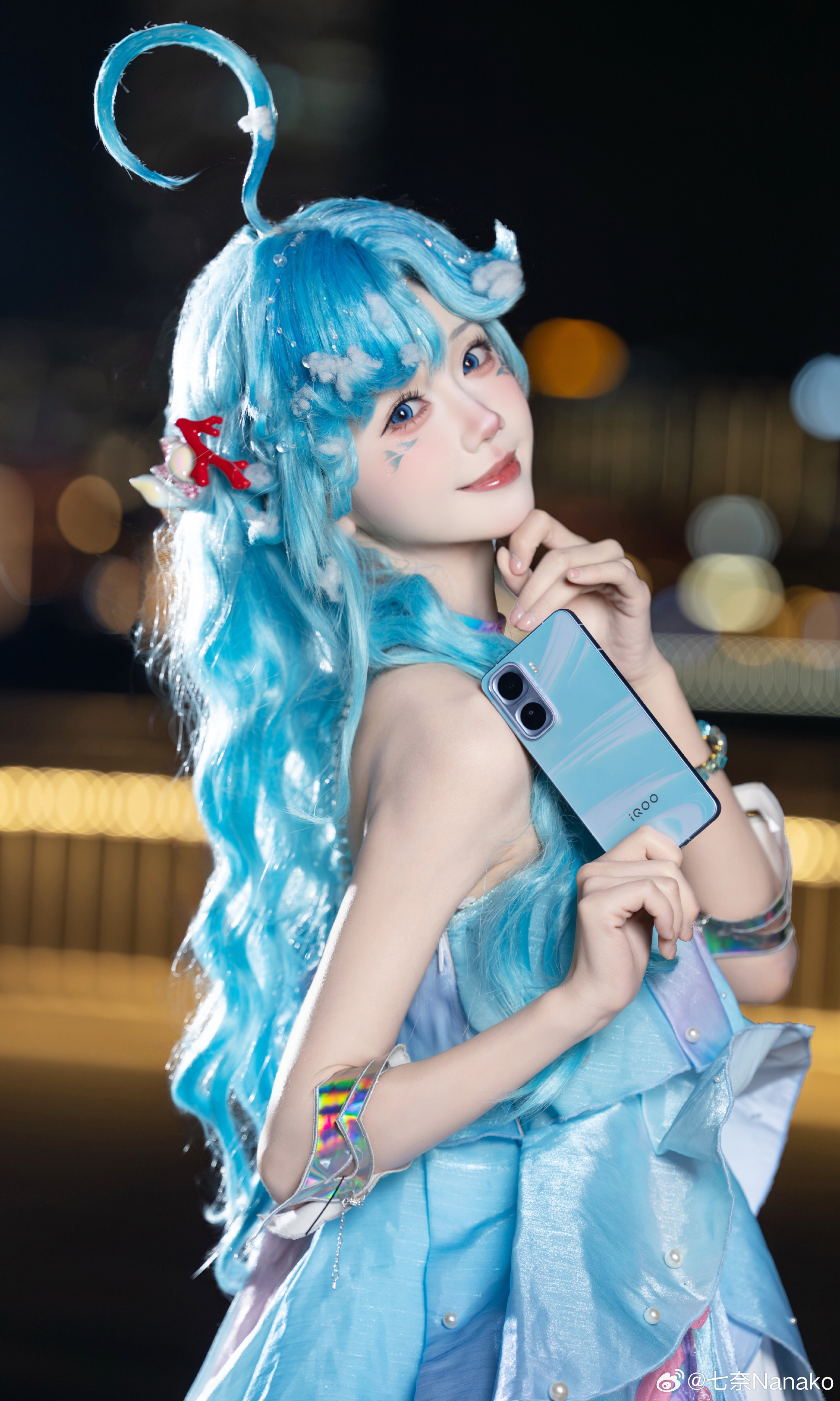 Cosplay｜王者荣耀 哇 朵朵为了打破次元壁有多拼！@聪明鯊鯊万