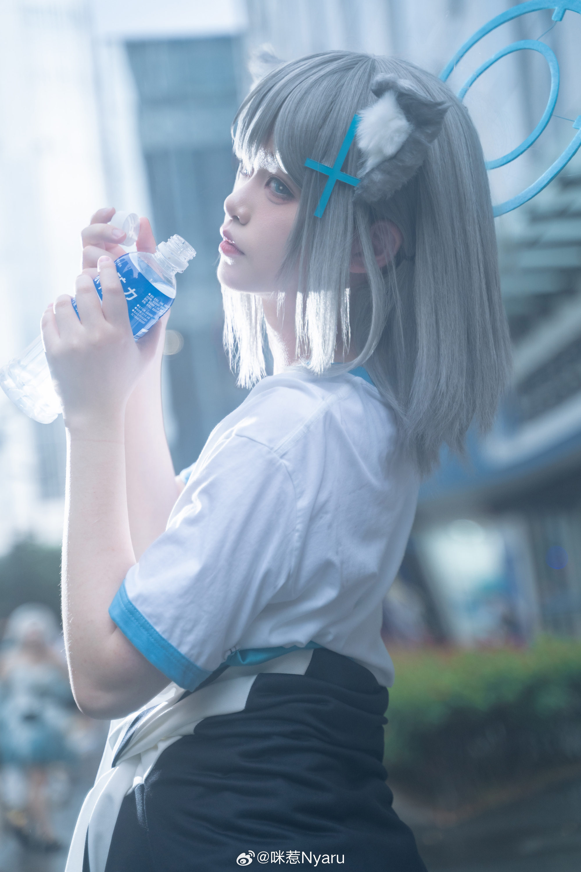 Cosplay｜蔚蓝档案 砂狼白子@咪惹Nyaru