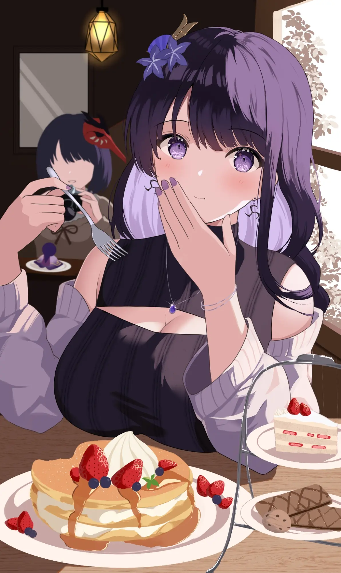 柔软的重量感♡ – 托胸插画特辑