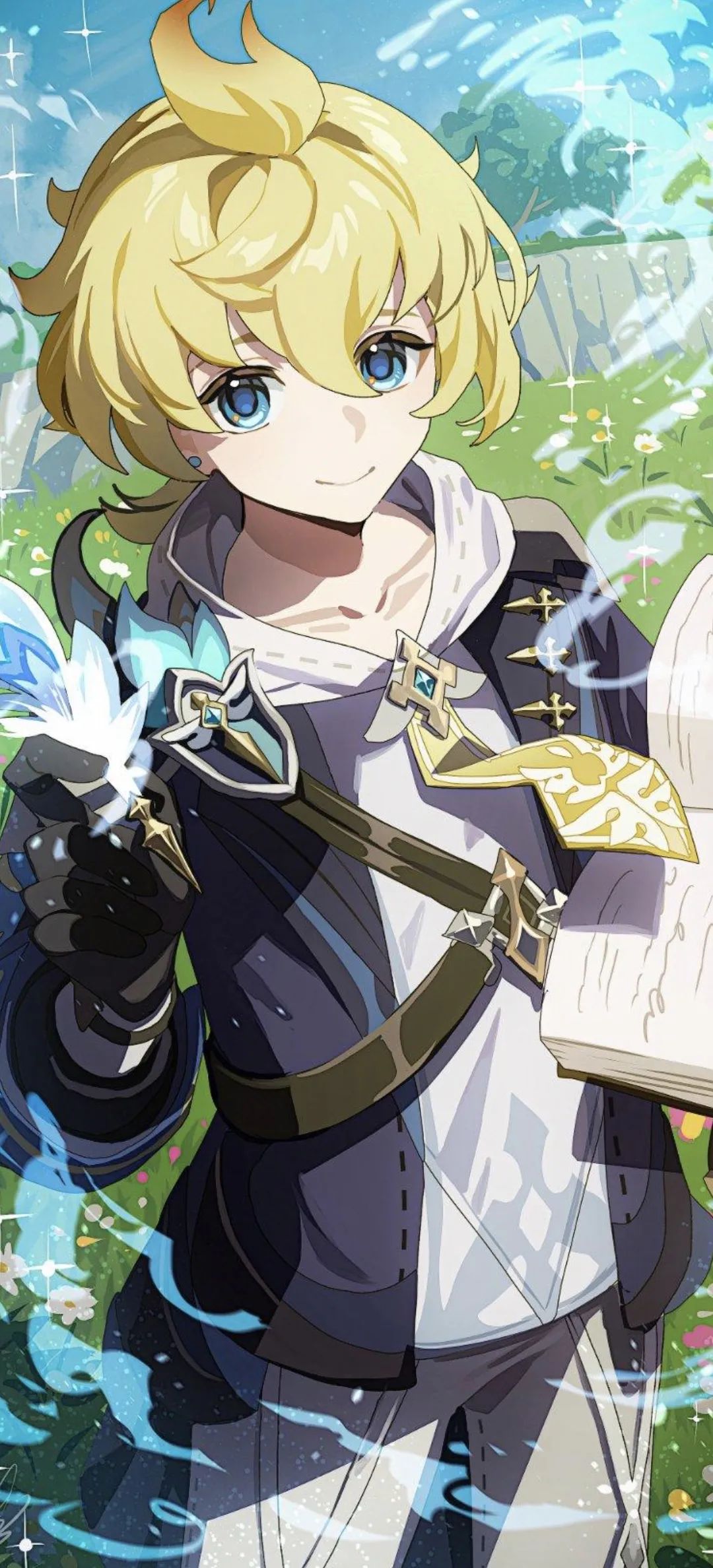 动漫壁纸 | 春日软绵绵的风，一吹，头发都在开心