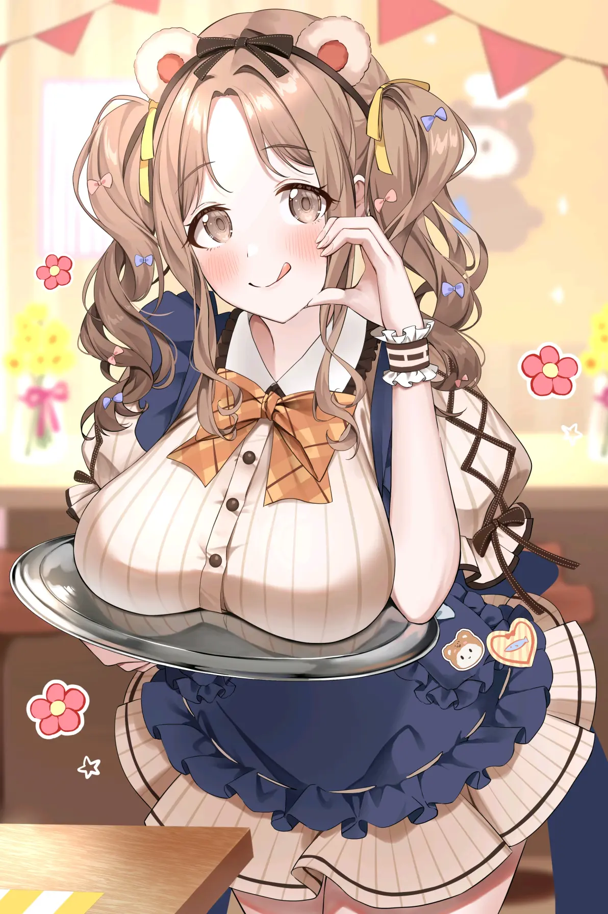 柔软的重量感♡ – 托胸插画特辑