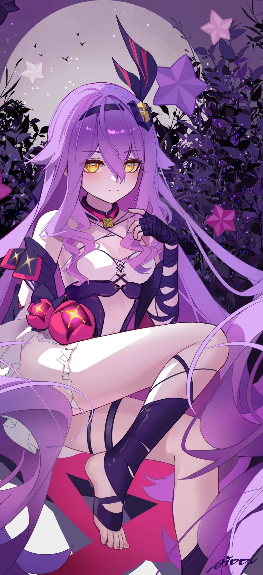 动漫壁纸 | 绝区零 薇薇安 伊芙琳 蔚蓝档案 调月莉音 星穹铁道 流萤插画美图推荐